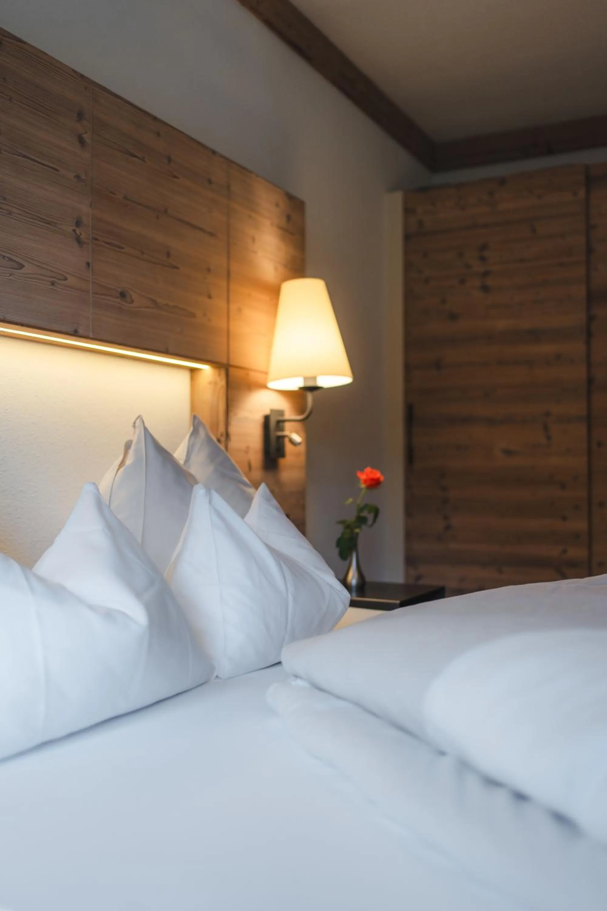 Bed in Alpinhotel Berghaus spa