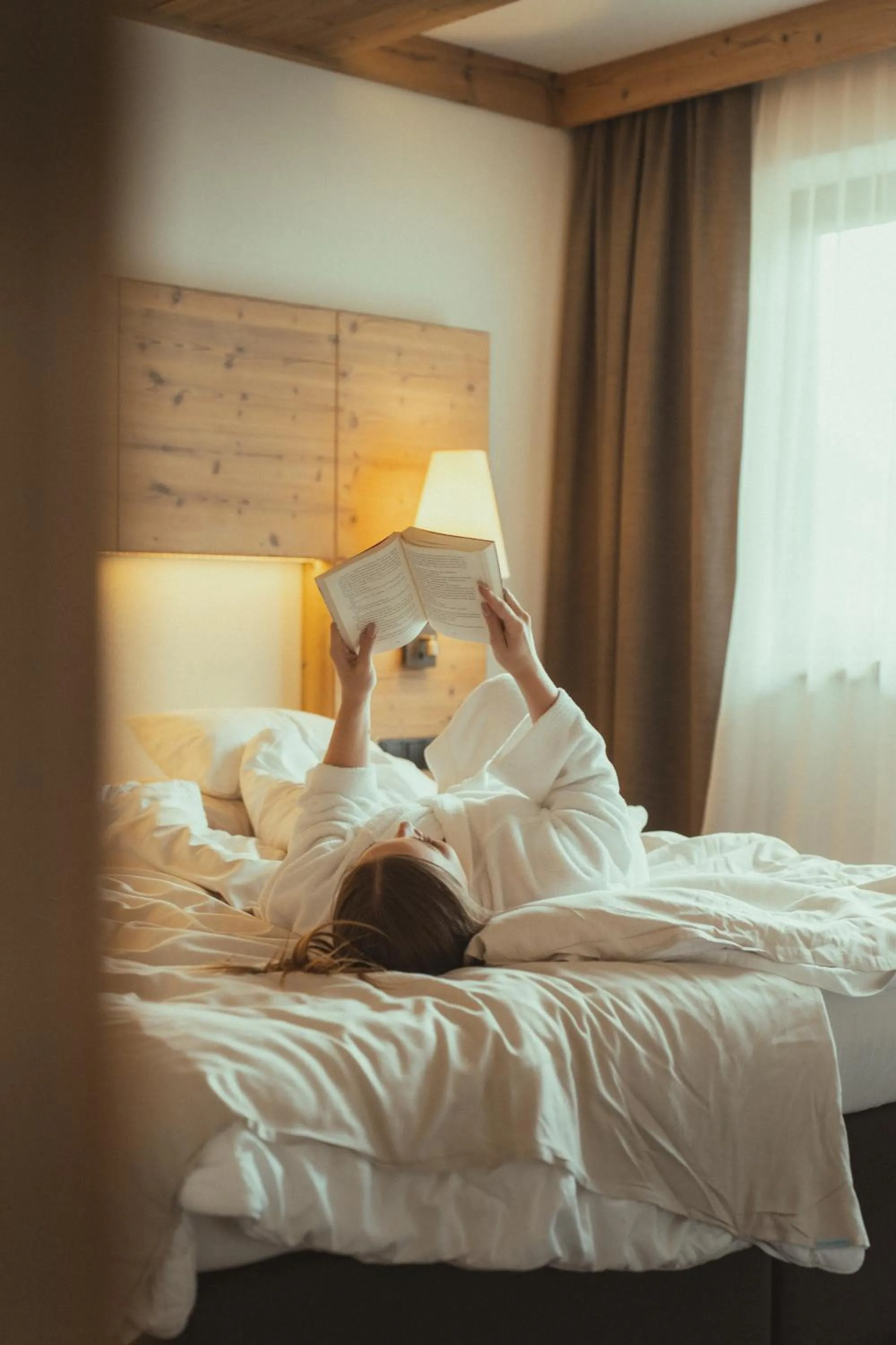 Bed in Alpinhotel Berghaus spa