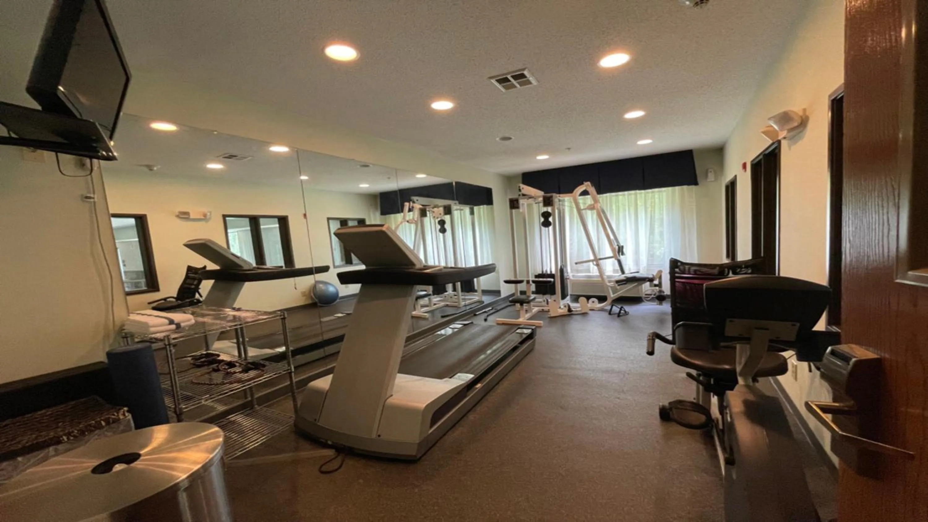 Fitness centre/facilities in Holiday Inn Express Hotel & Suites Dubois by IHG