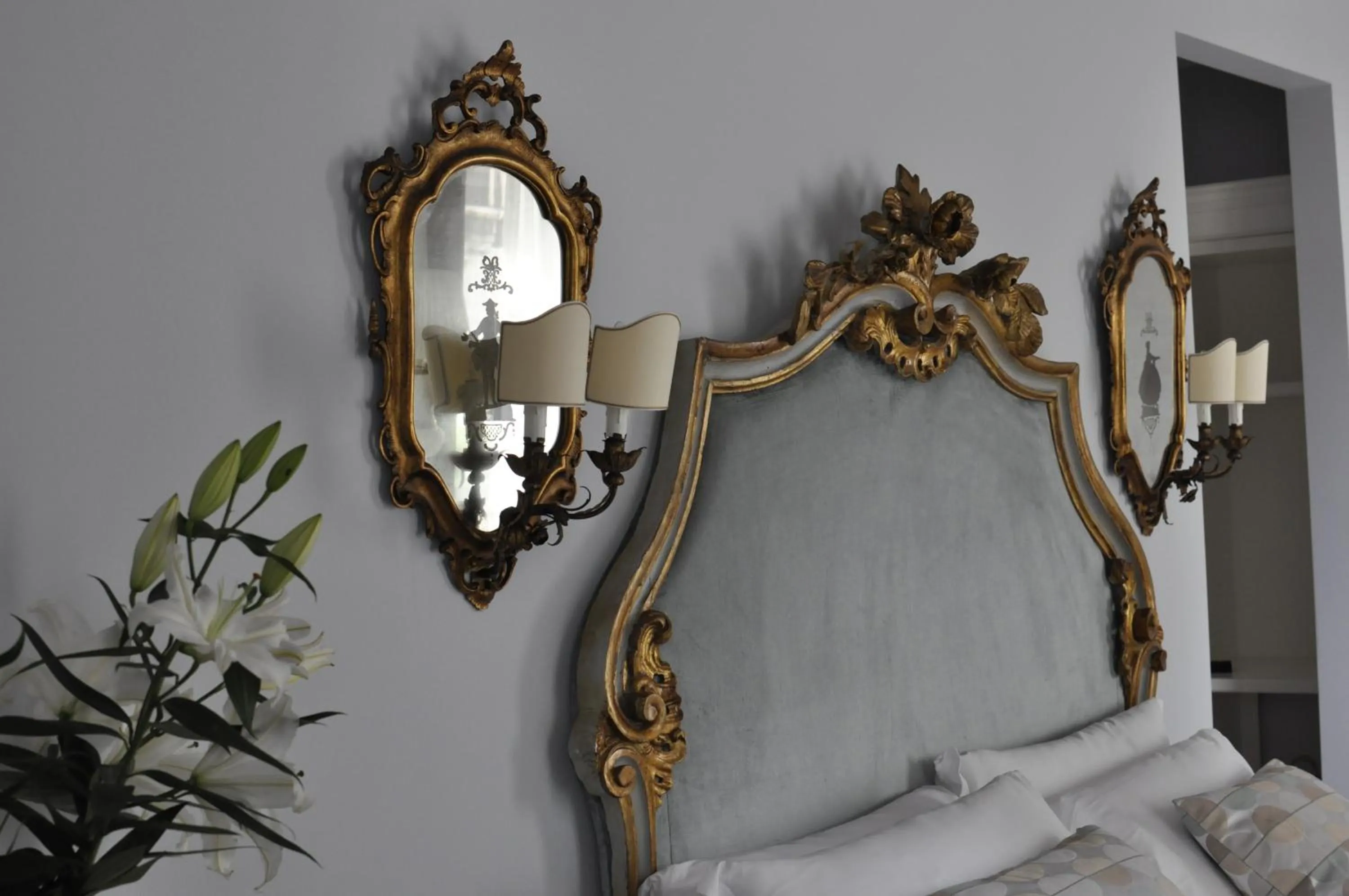 Bedroom, Bed in Casa Colleoni