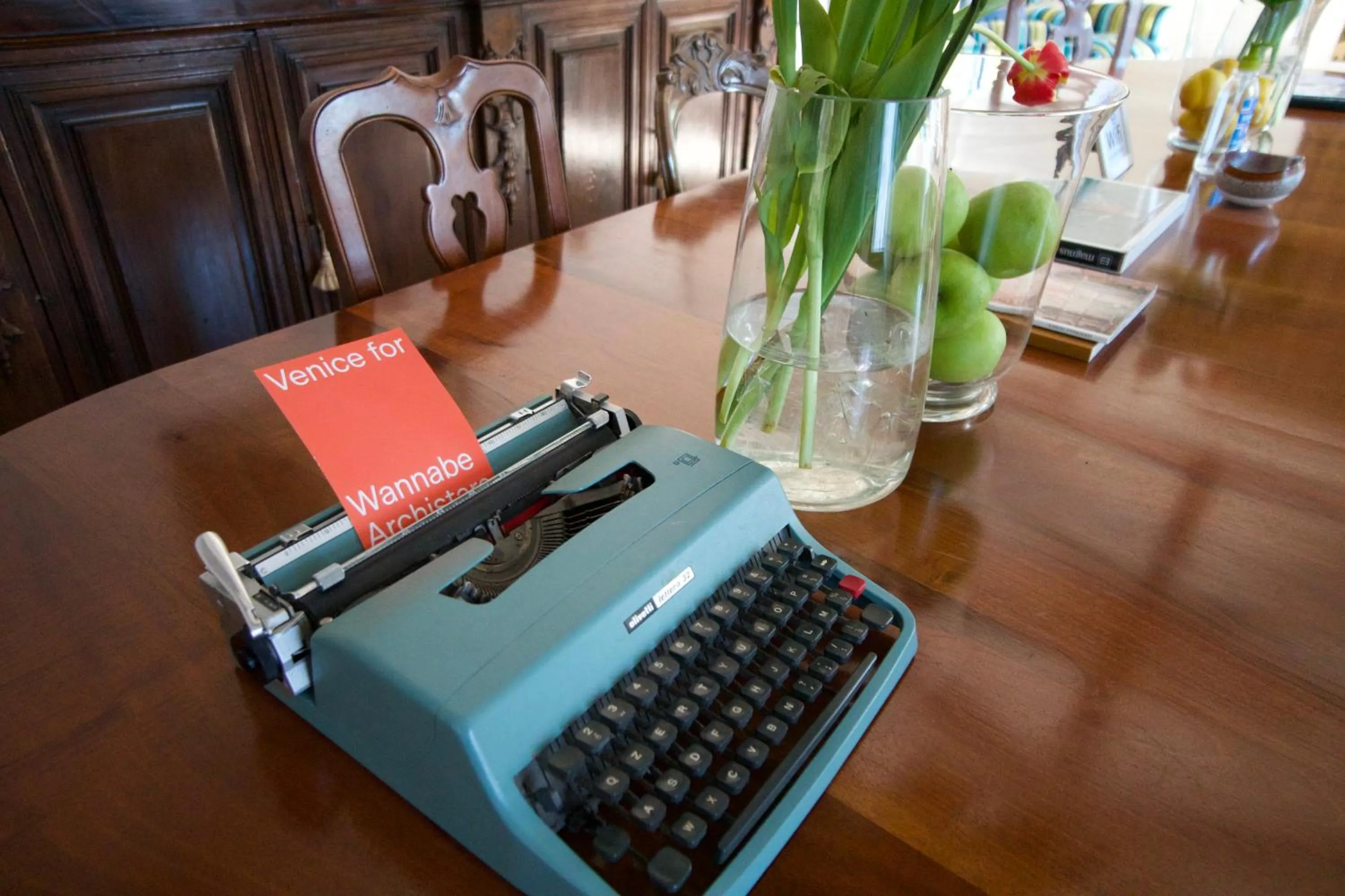 Communal lounge/ TV room in Casa Colleoni