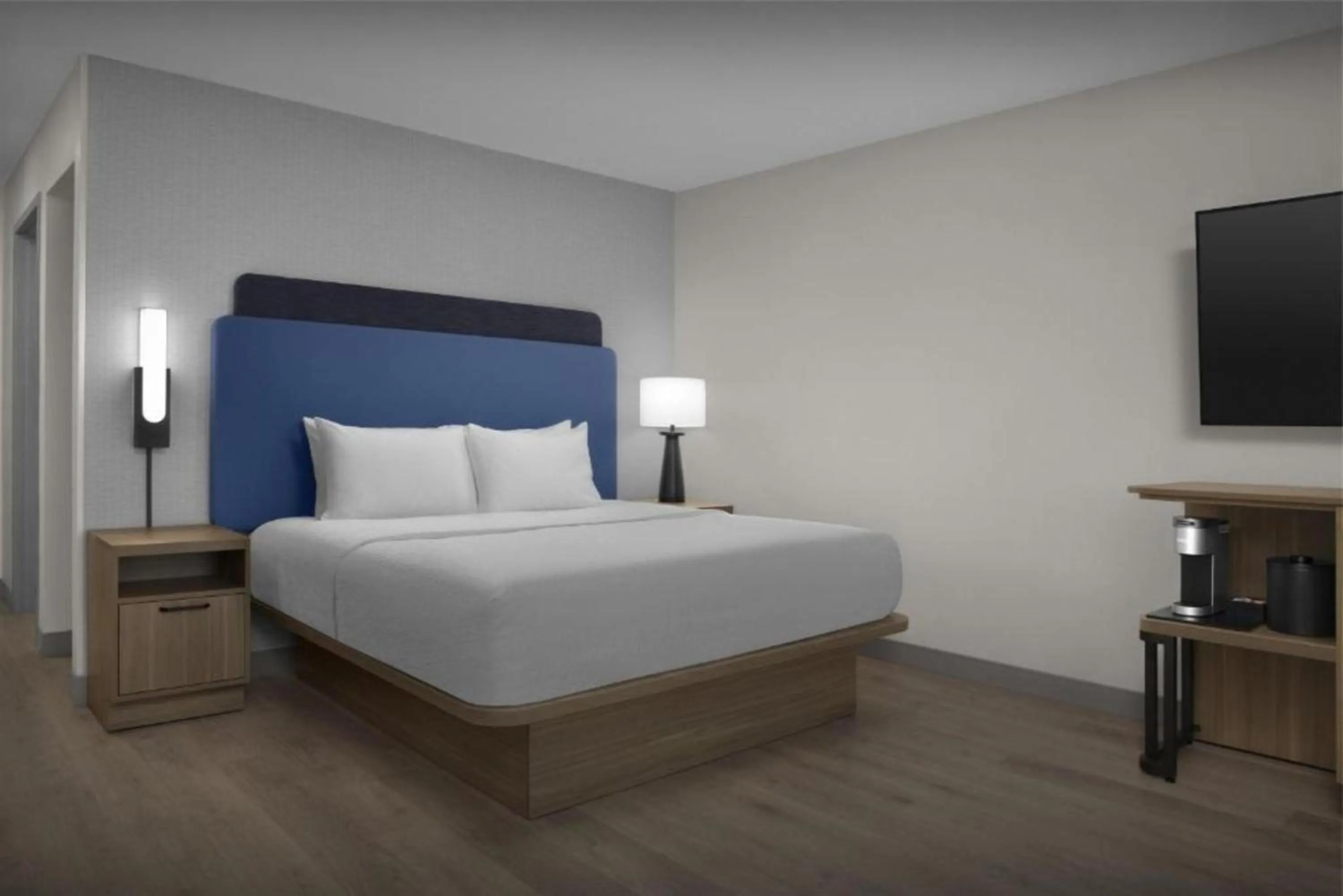 Bedroom, Bed in Hampton Inn Lenoir City