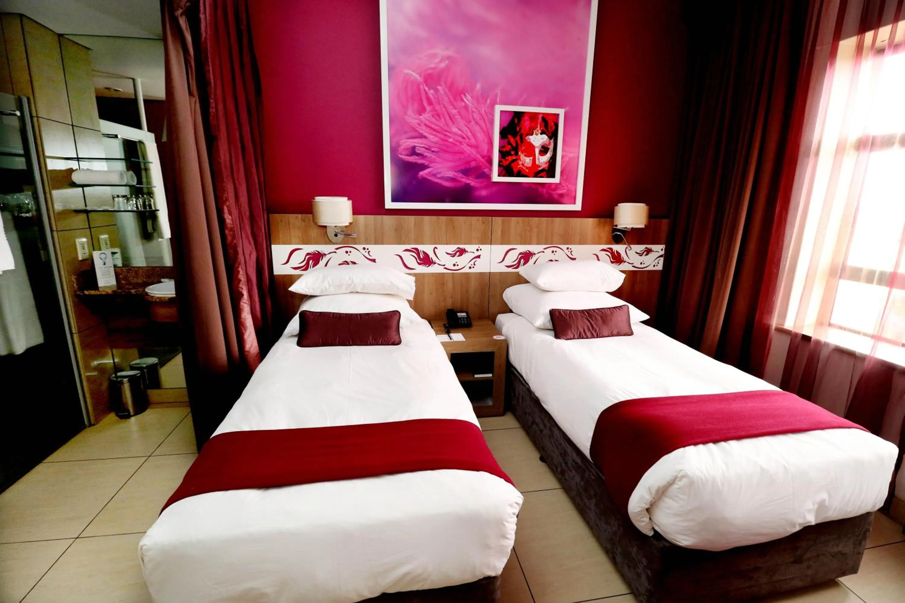 Bedroom, Bed in Peermont Metcourt at Rio, Klerksdorp