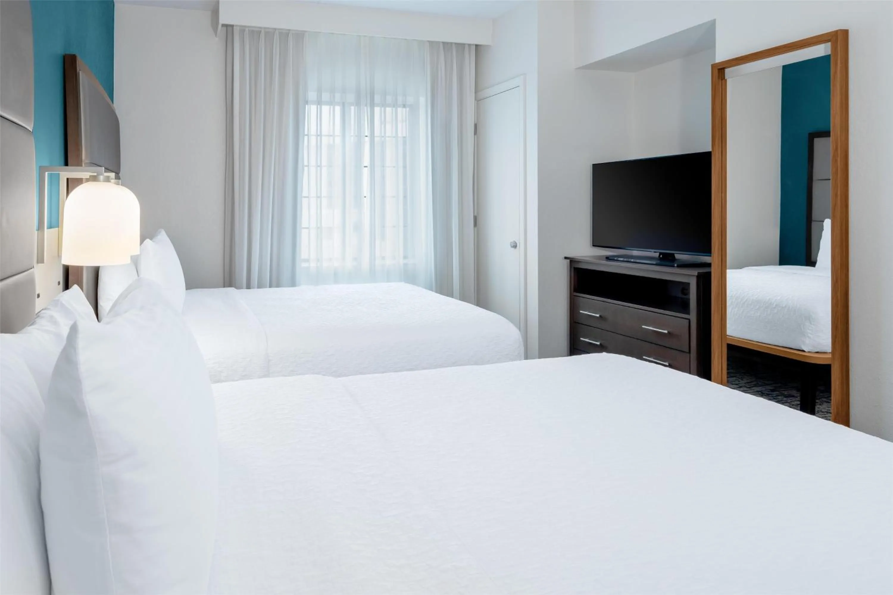 Bed in Homewood Suites by Hilton Eatontown