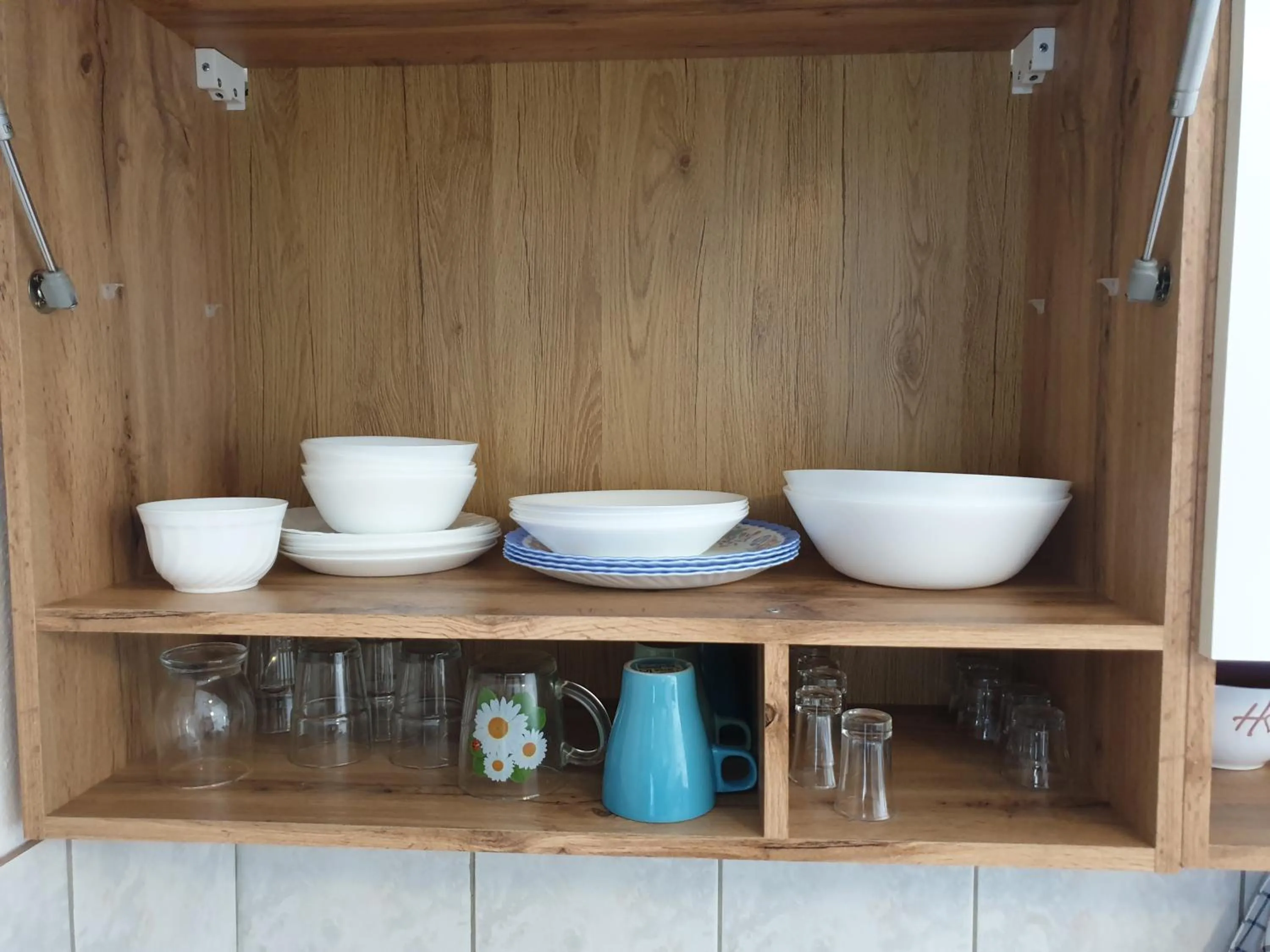 Kitchen or kitchenette in Gästewohnung