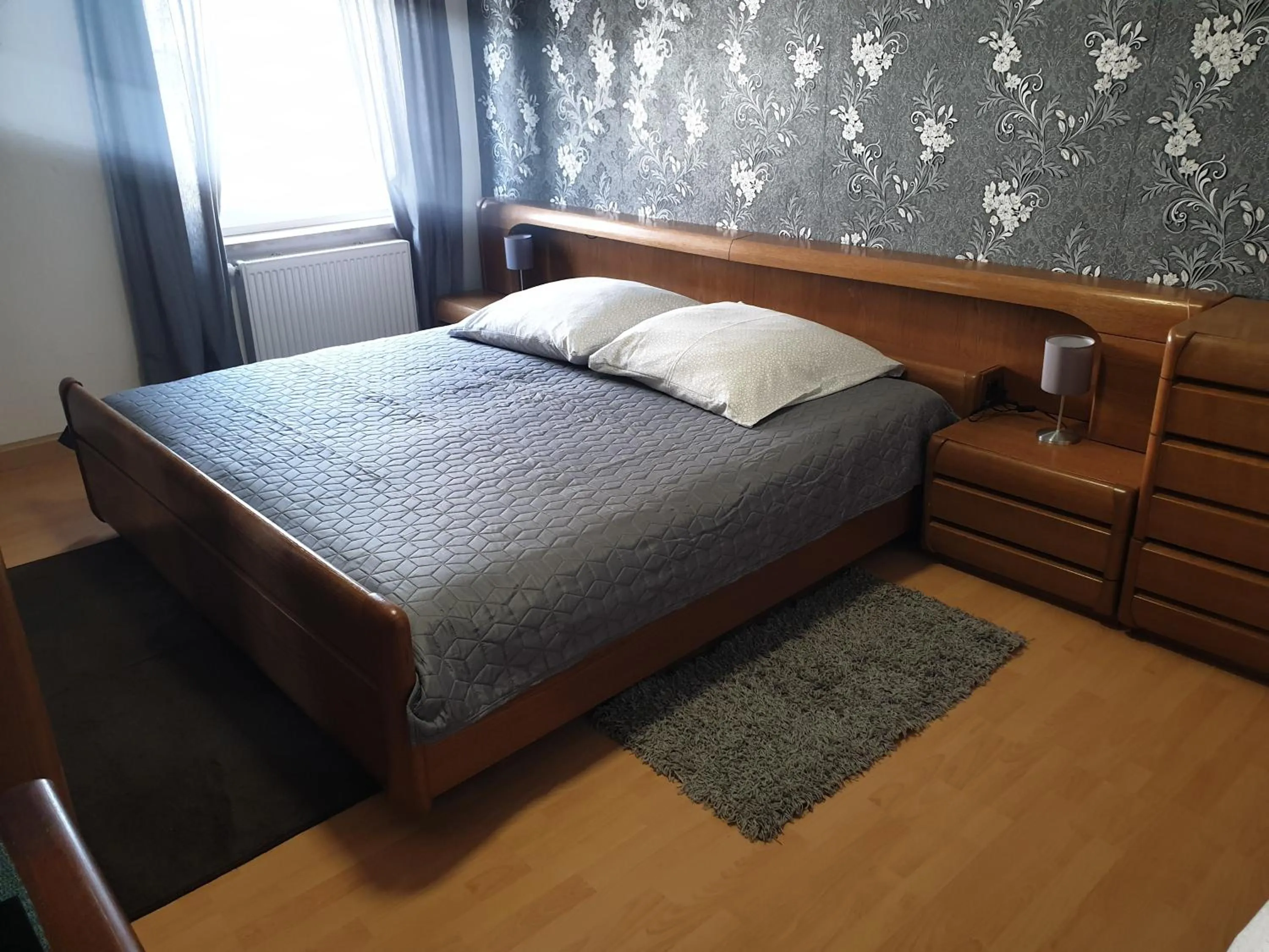 Bed in Gästewohnung