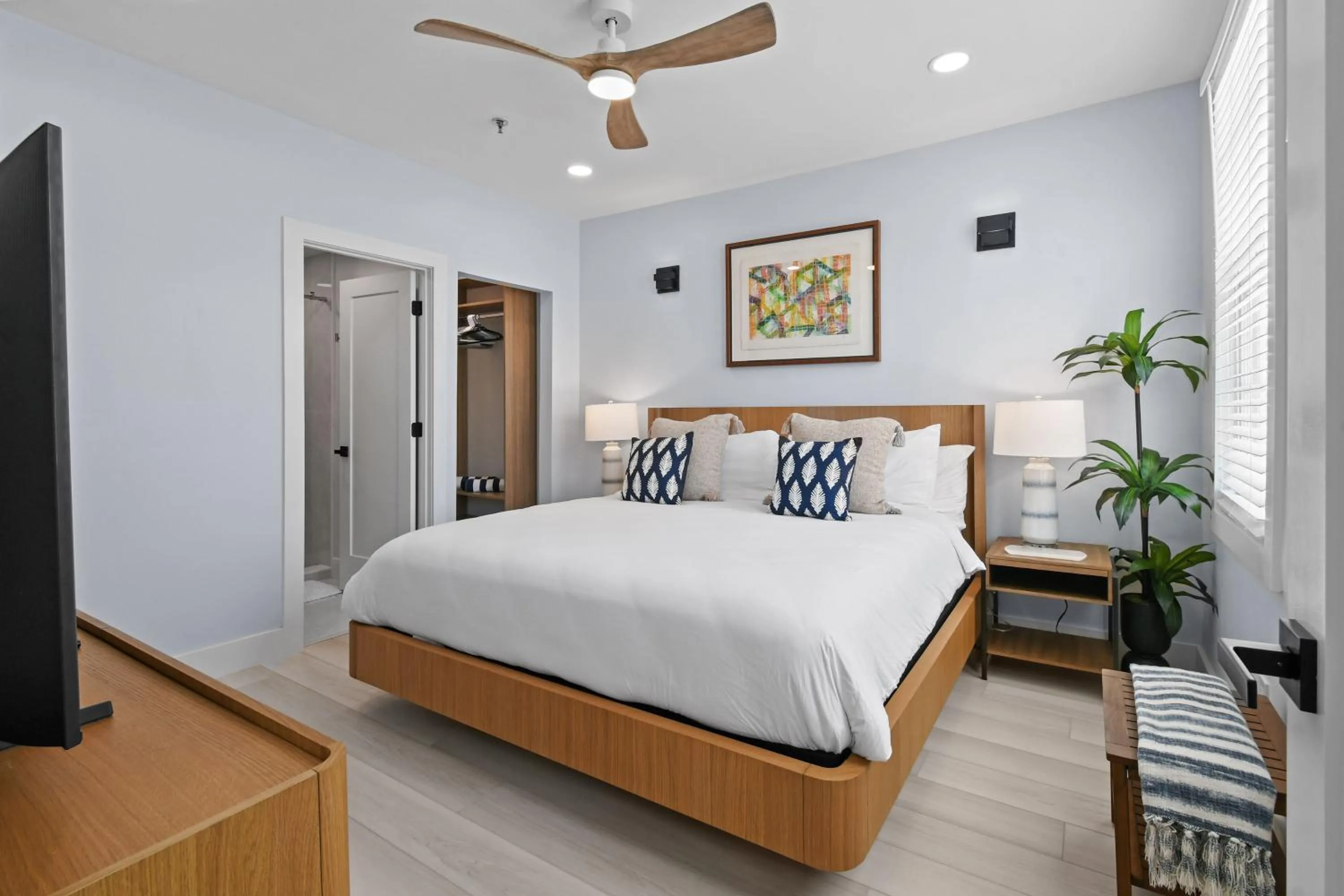 Bed in Tropicals of Palm Beach