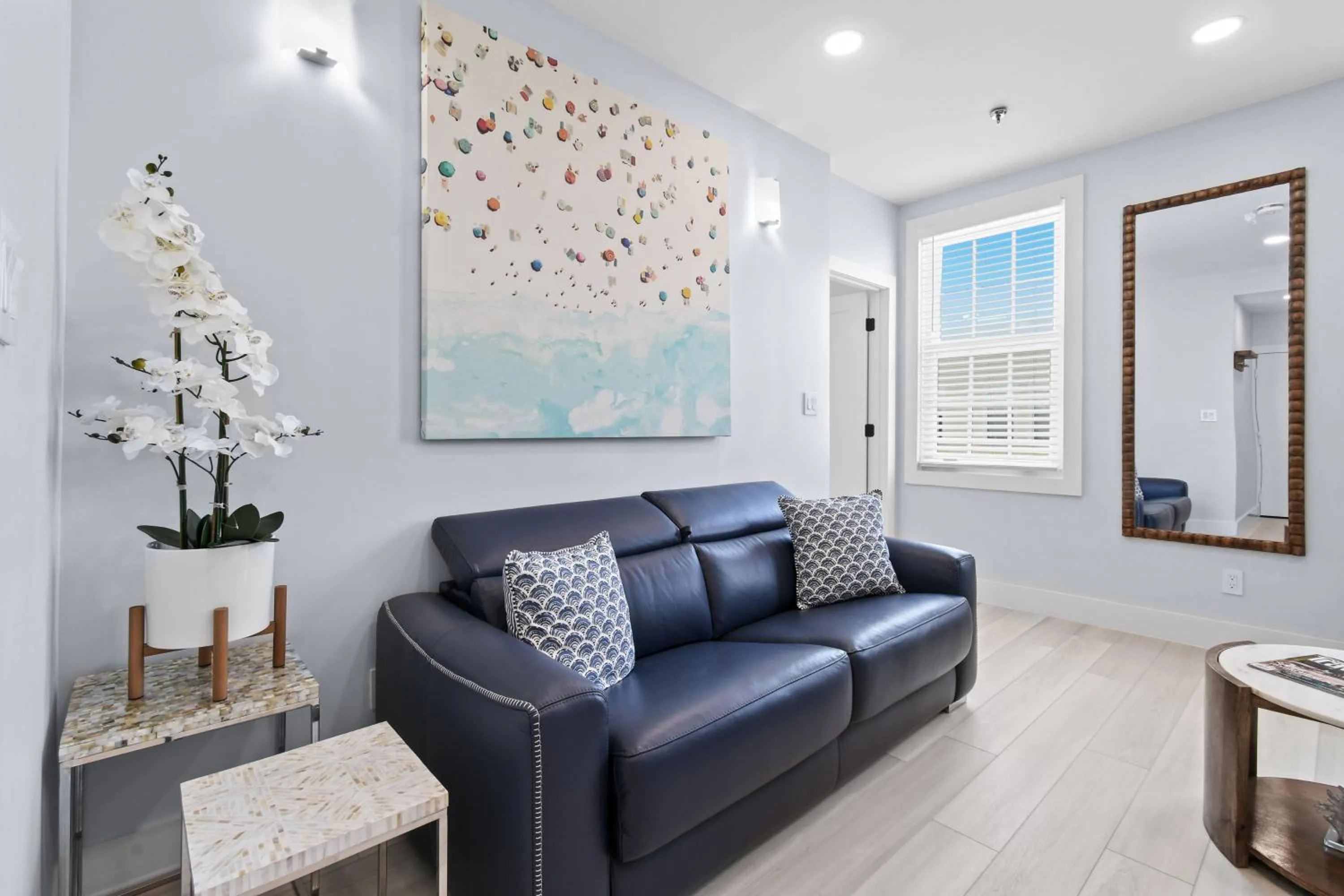 Seating area in Tropicals of Palm Beach