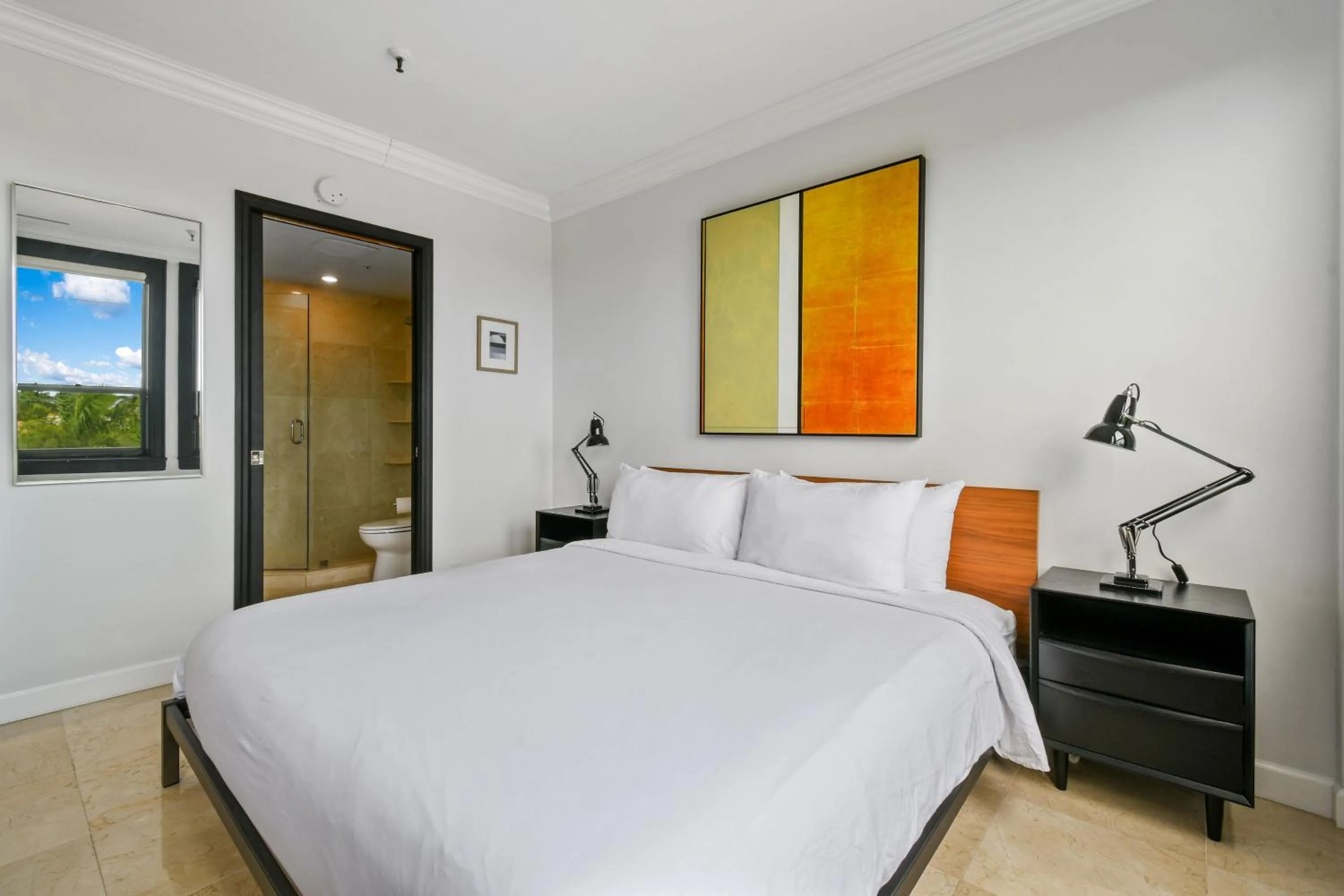 Bed in Tropicals of Palm Beach