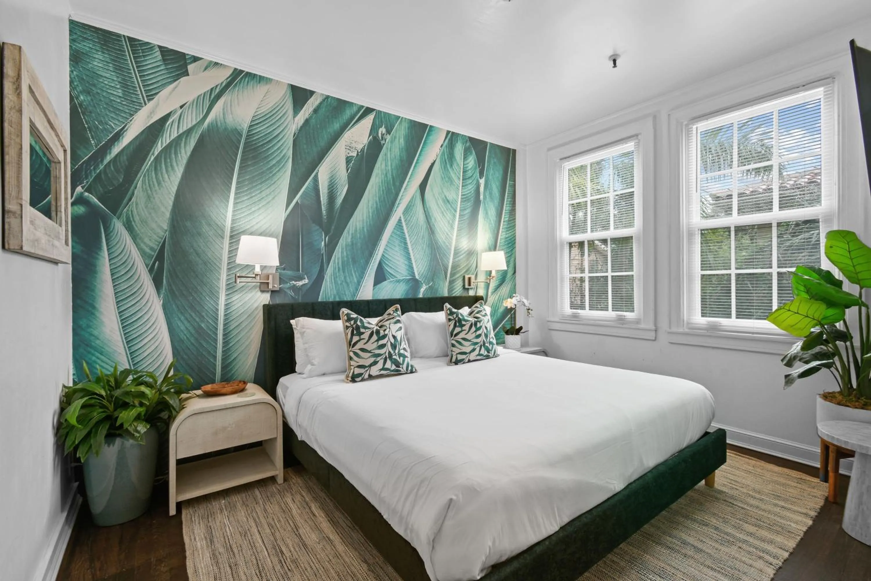 Bed in Tropicals of Palm Beach