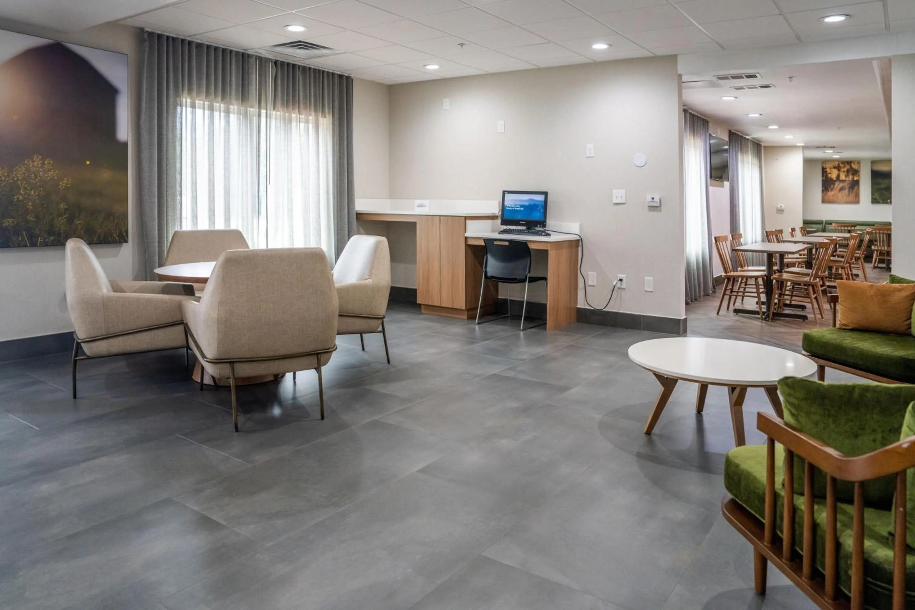 Lobby or reception in Fairfield Inn & Suites Beaumont