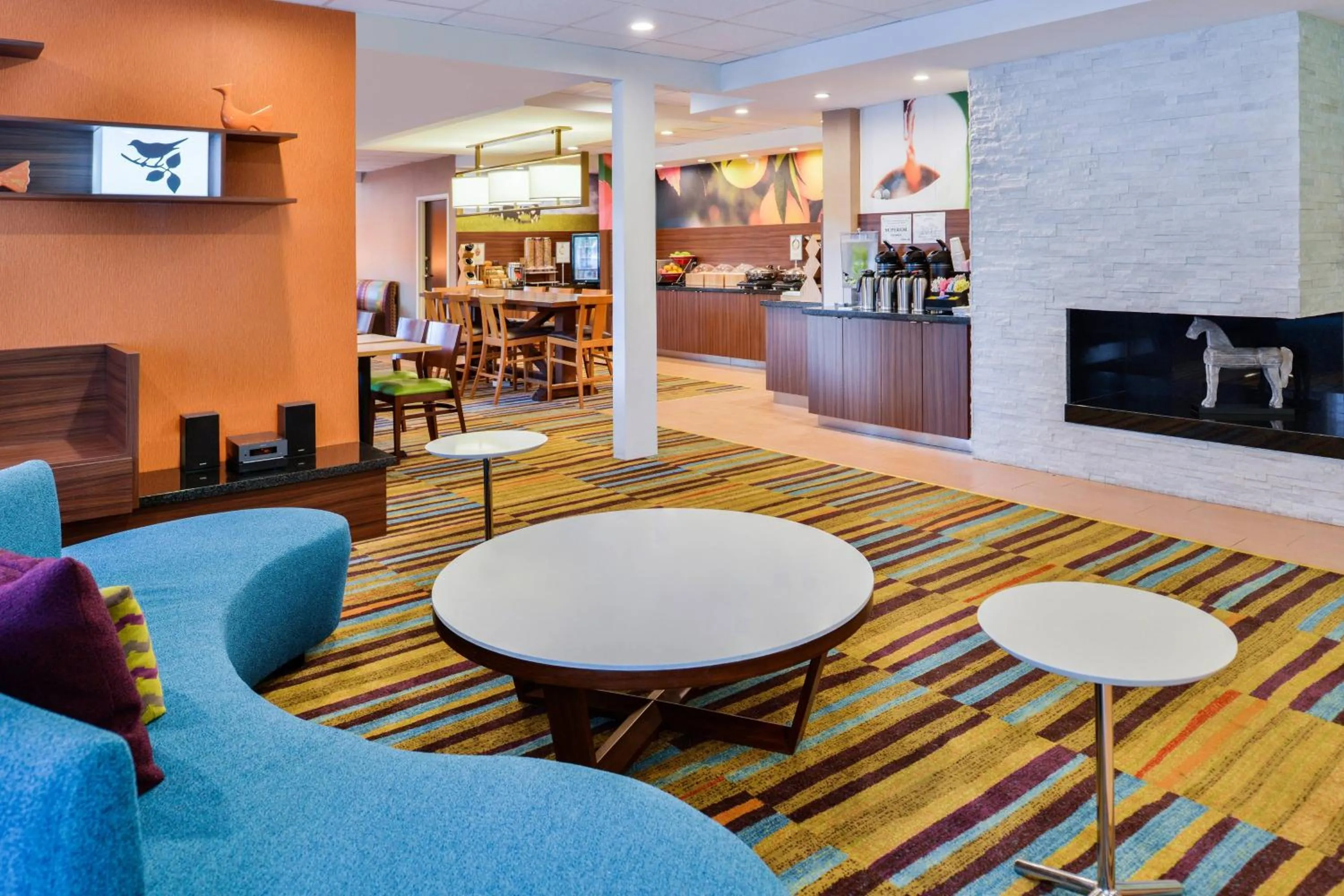 Lobby or reception in Fairfield Inn & Suites Beaumont