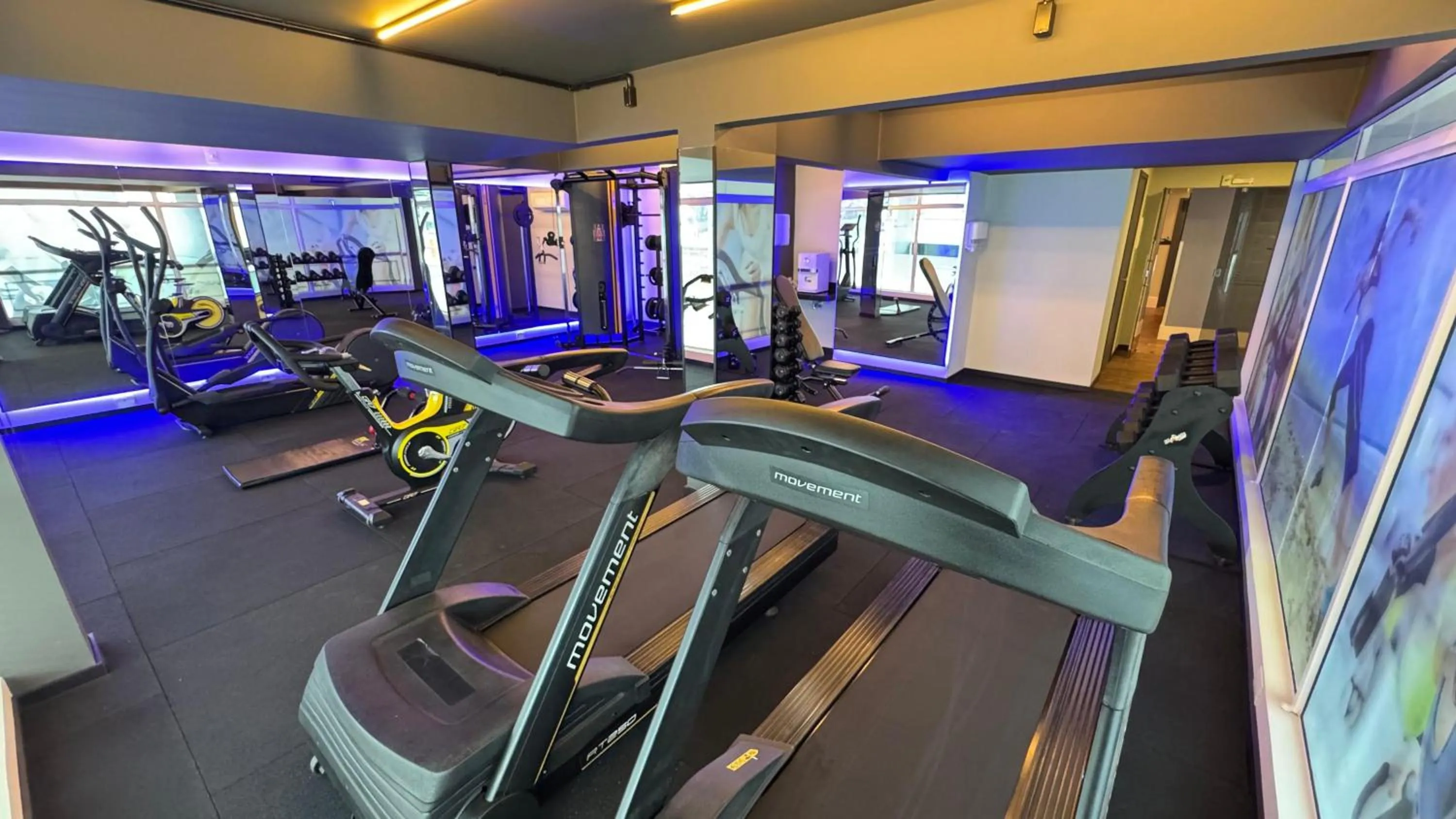 Fitness centre/facilities in Castelmar Hotel