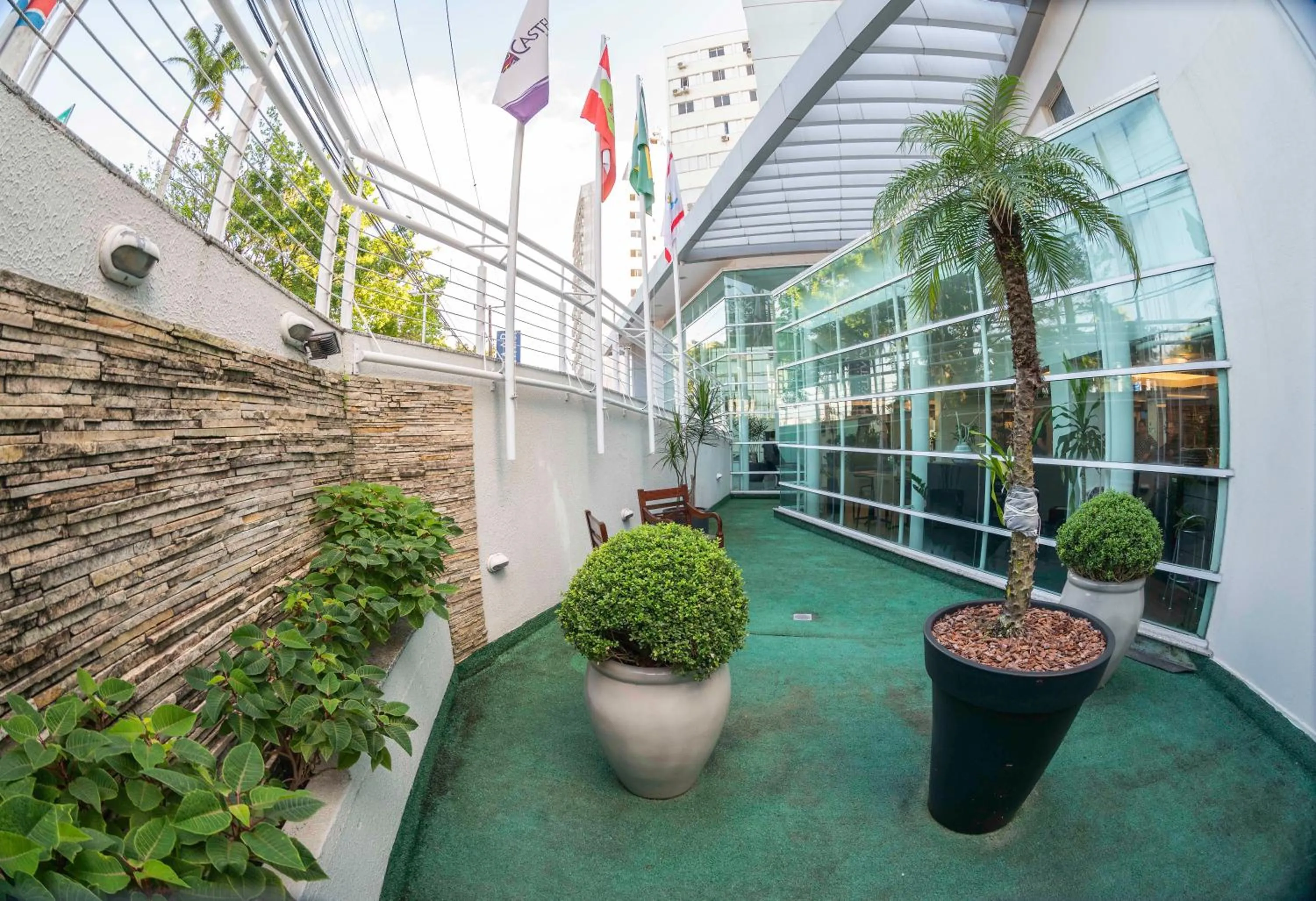 Garden in Castelmar Hotel