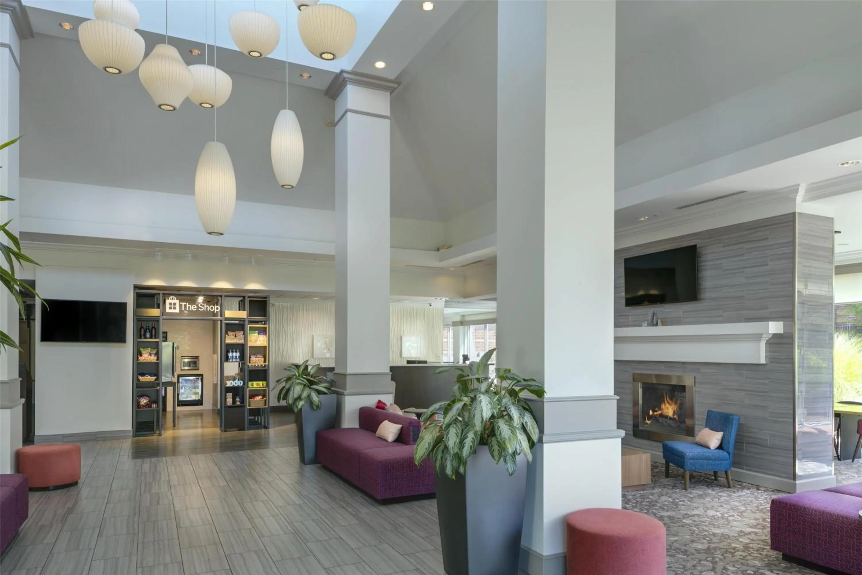 Lobby or reception in Hilton Garden Inn Corvallis