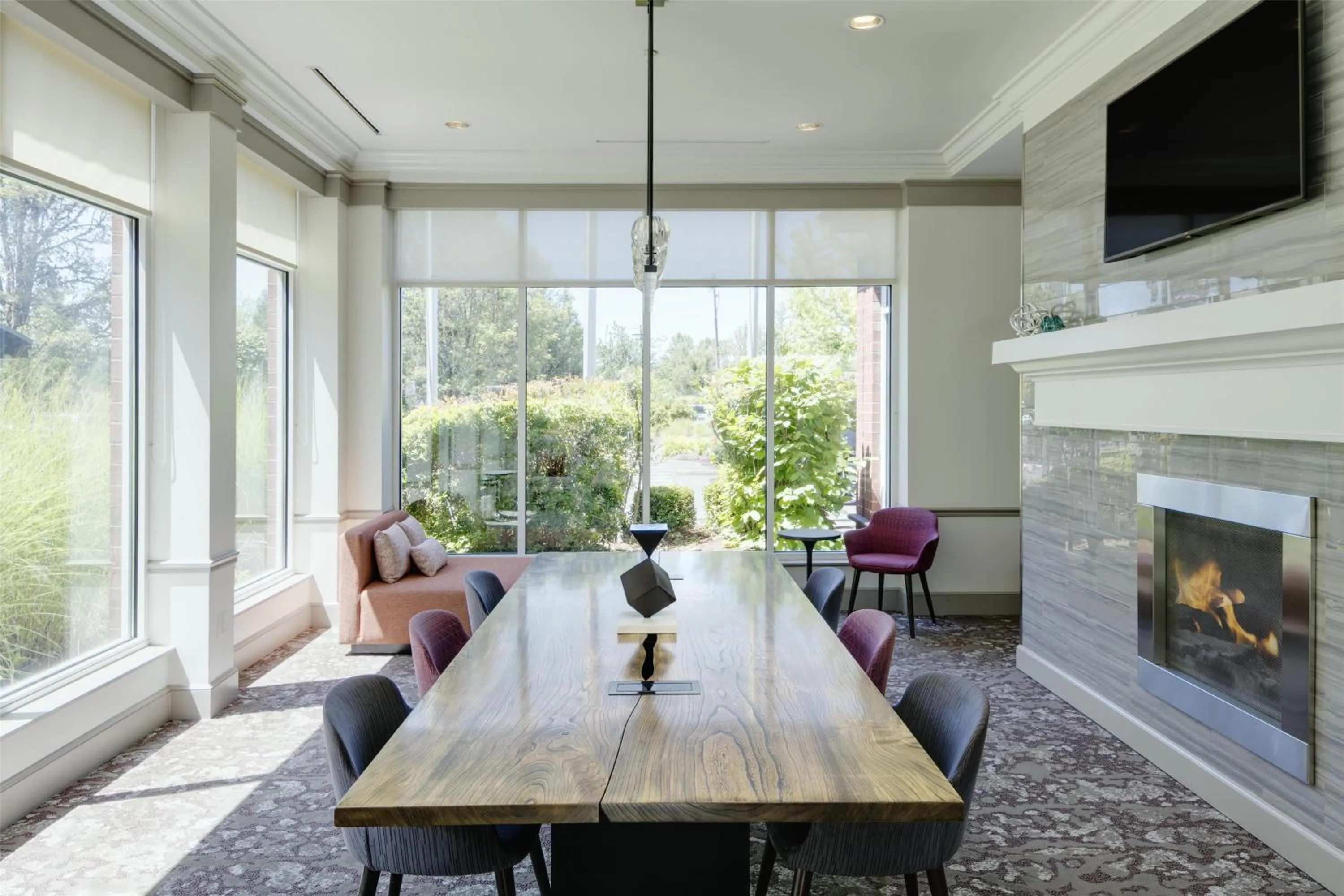 Lobby or reception in Hilton Garden Inn Corvallis