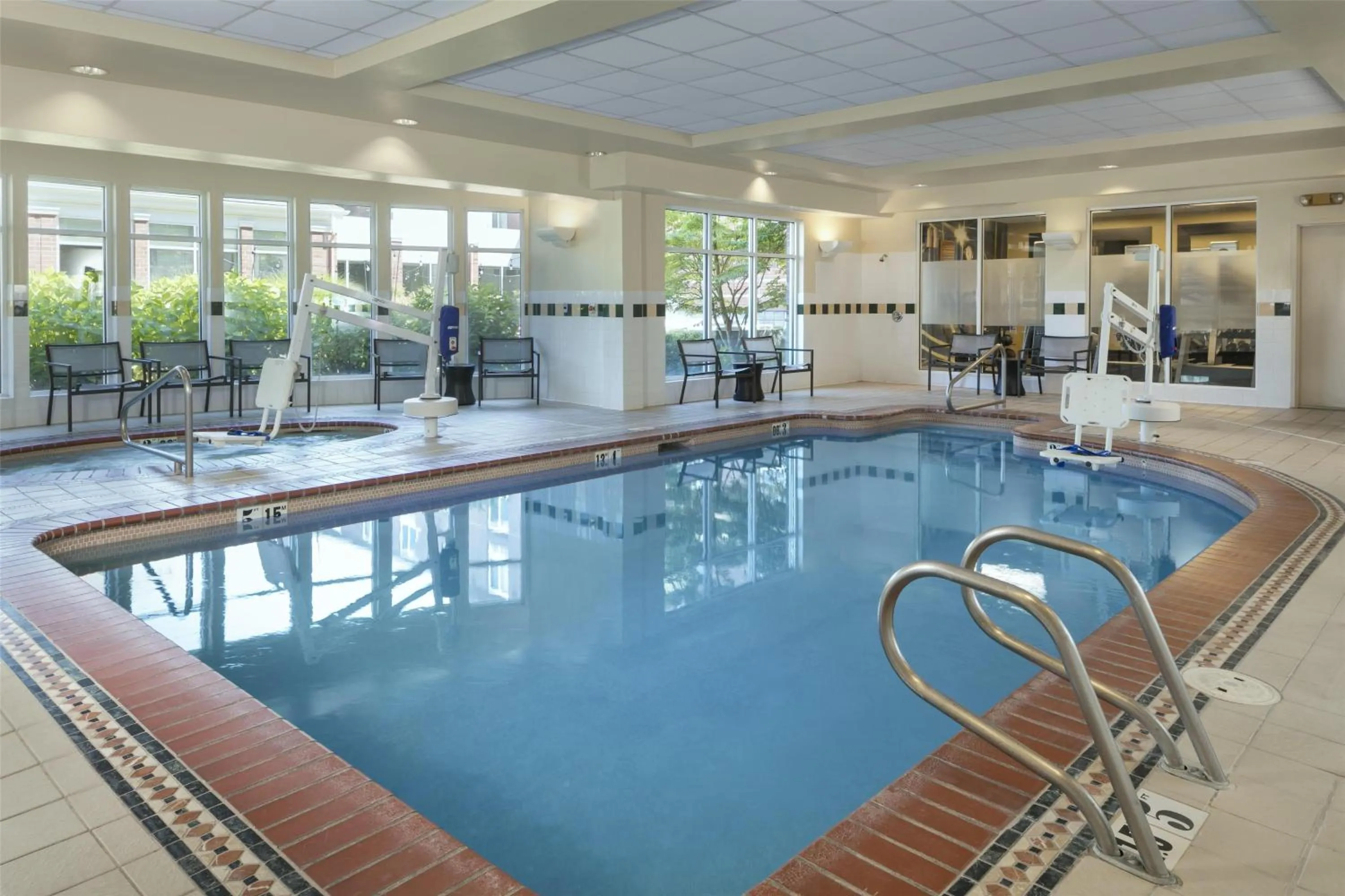Pool view in Hilton Garden Inn Corvallis