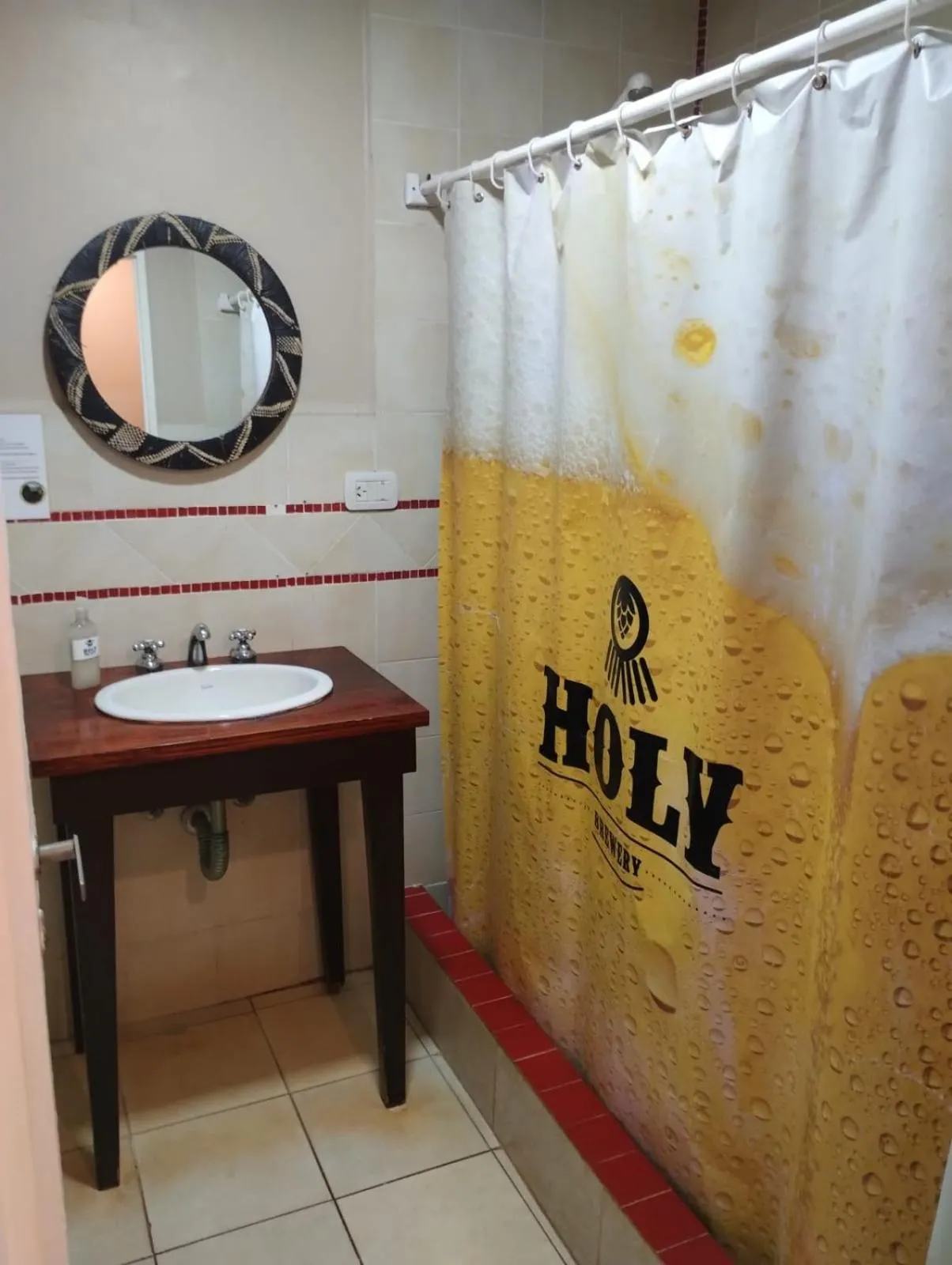 Bathroom in Beer Hotel Iguazú