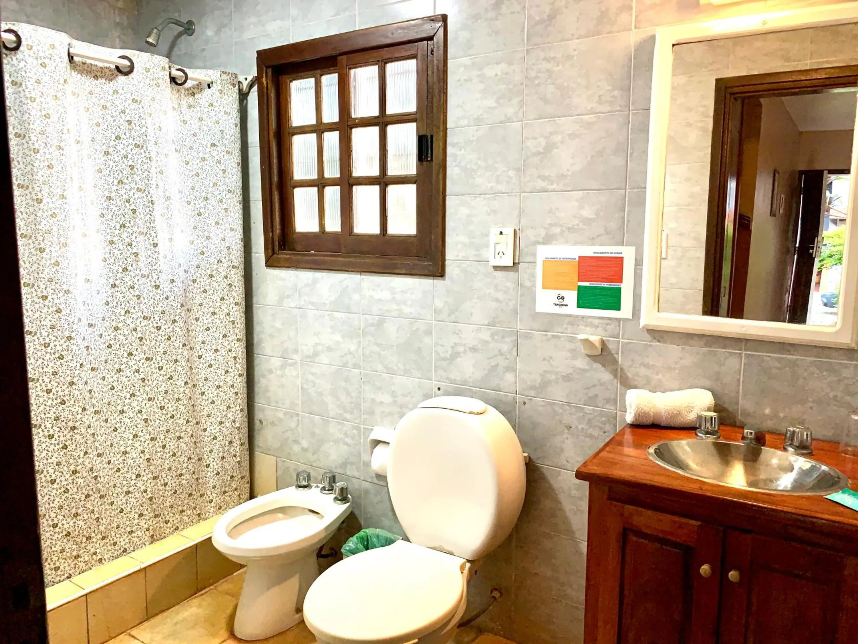 Bathroom in Beer Hotel Iguazú