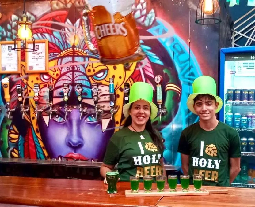 Lobby or reception in Beer Hotel Iguazú