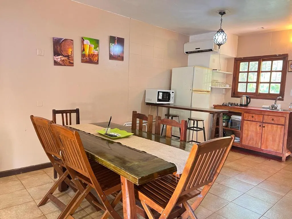 Kitchen or kitchenette in Beer Hotel Iguazú