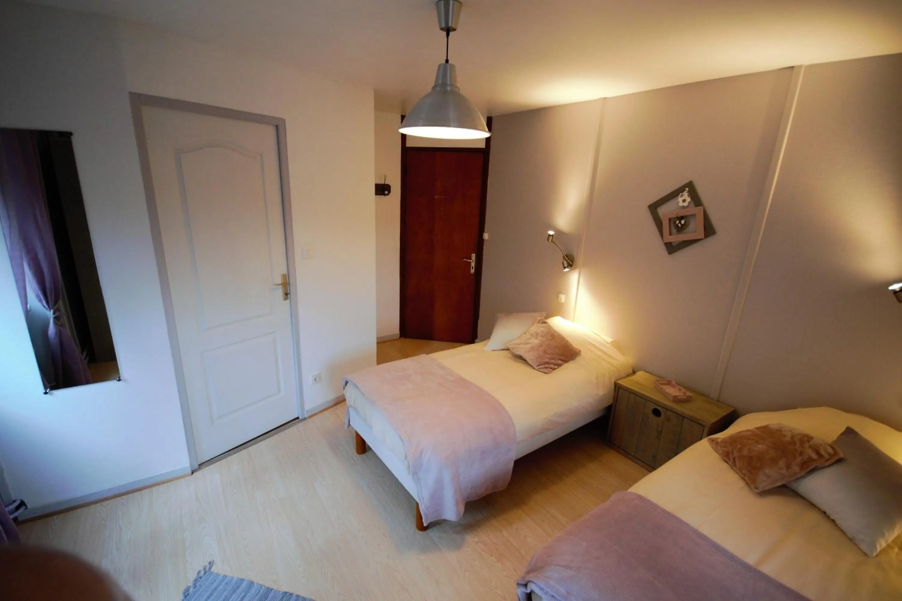 Bed in Chambre d'Hotes Le Saut de La Truite
