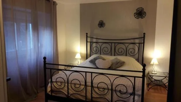 Bed in Chambre d'Hotes Le Saut de La Truite