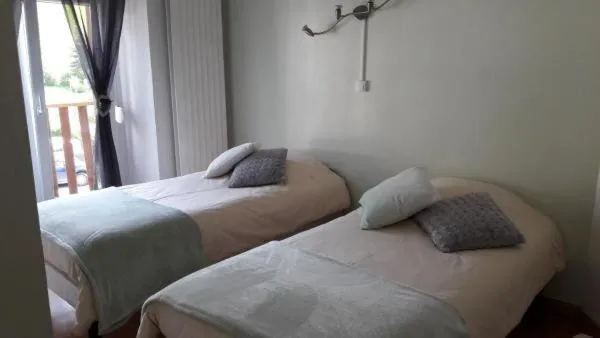 Bed in Chambre d'Hotes Le Saut de La Truite