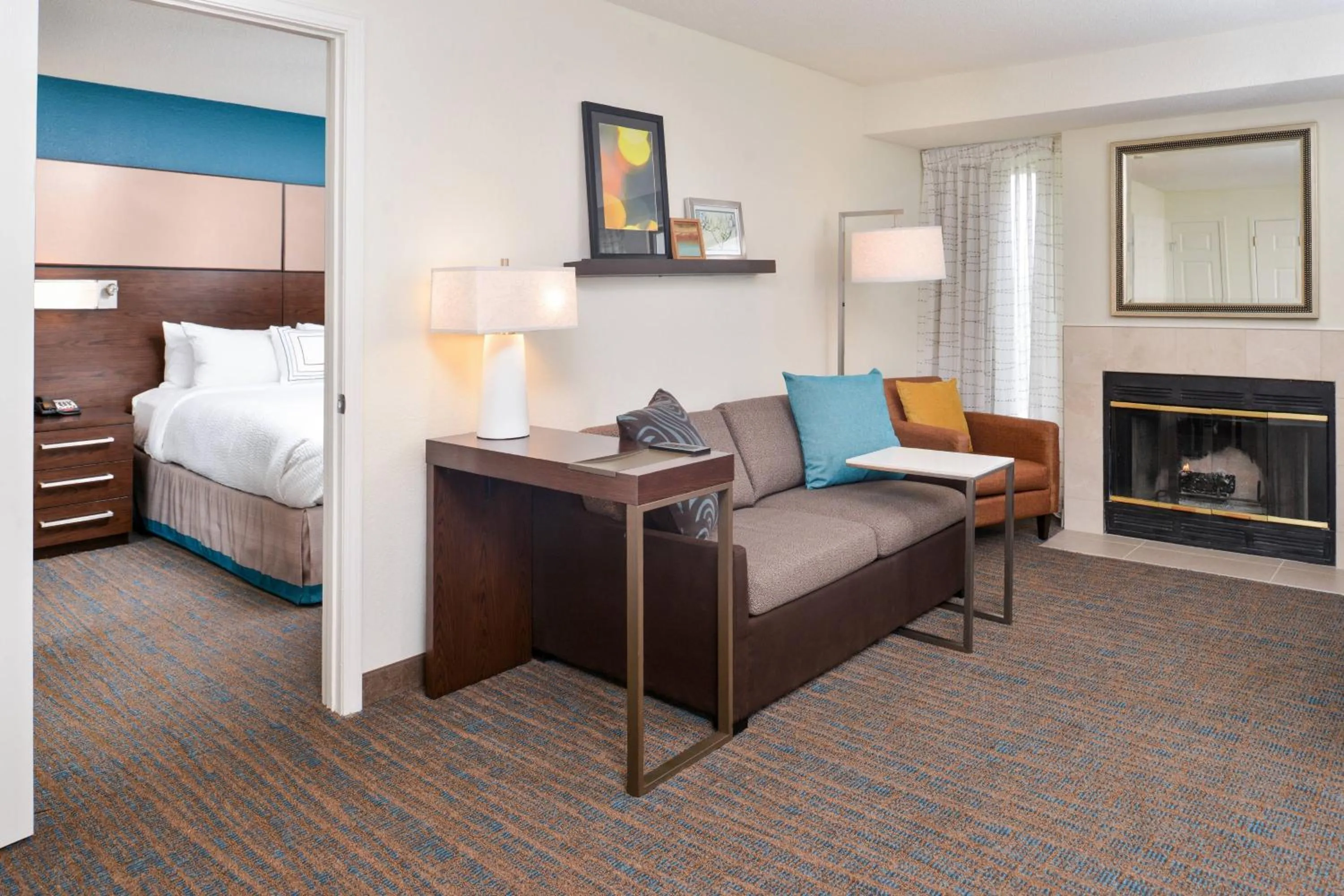 Living room, Bed in Residence Inn by Marriott Branson