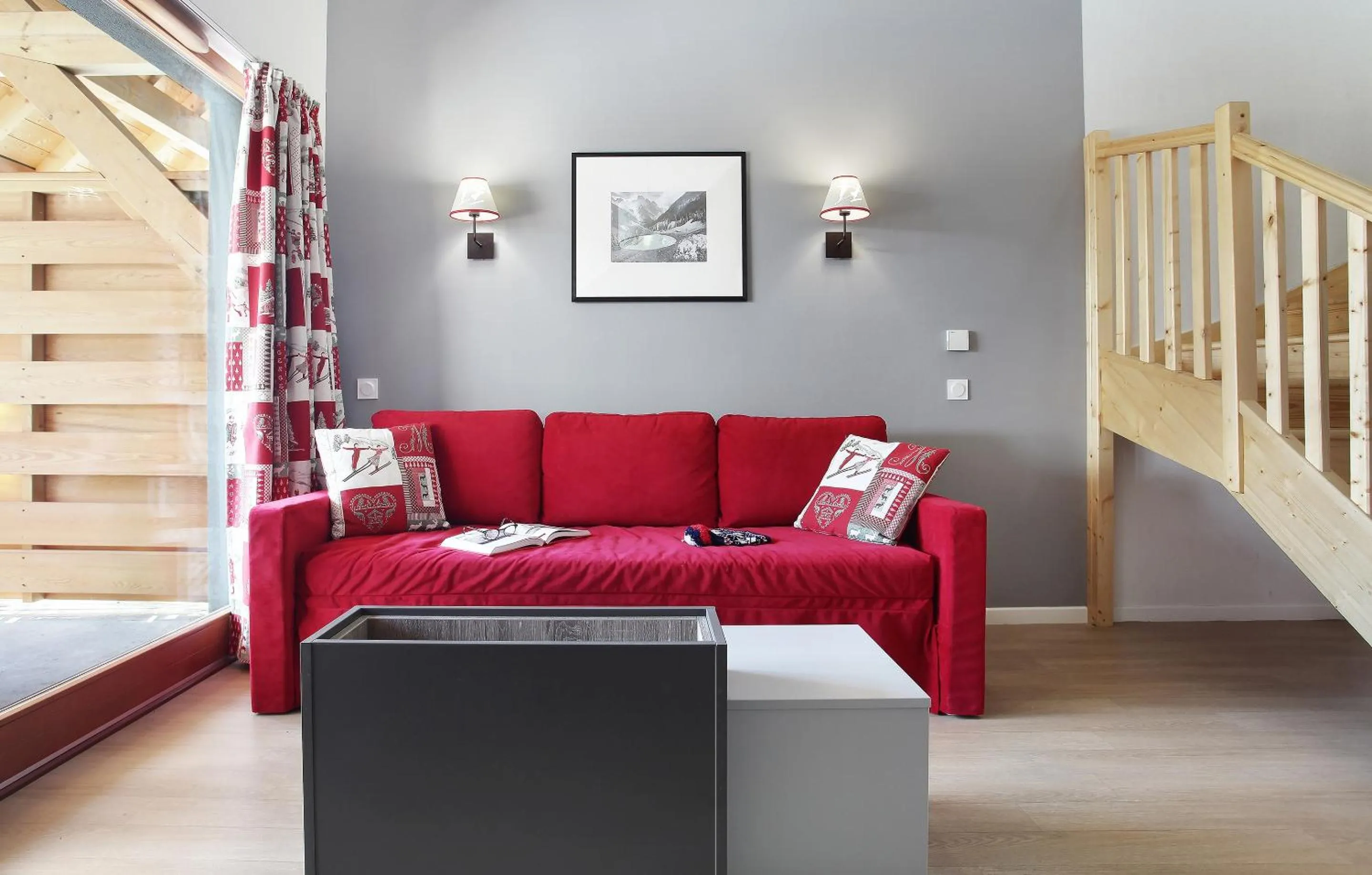 Seating area in Résidence Odalys Aquisana