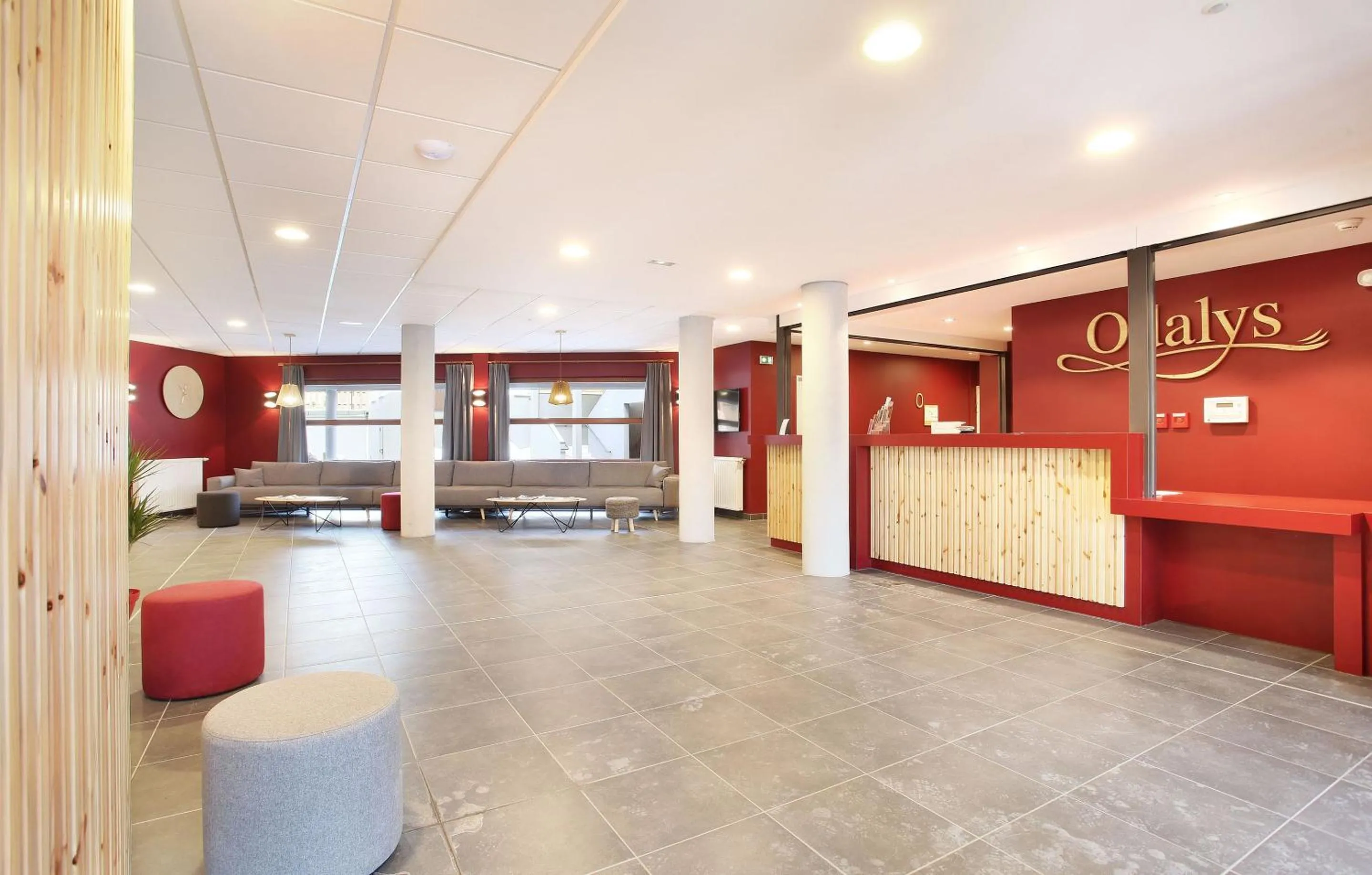 Lobby or reception in Résidence Odalys Aquisana