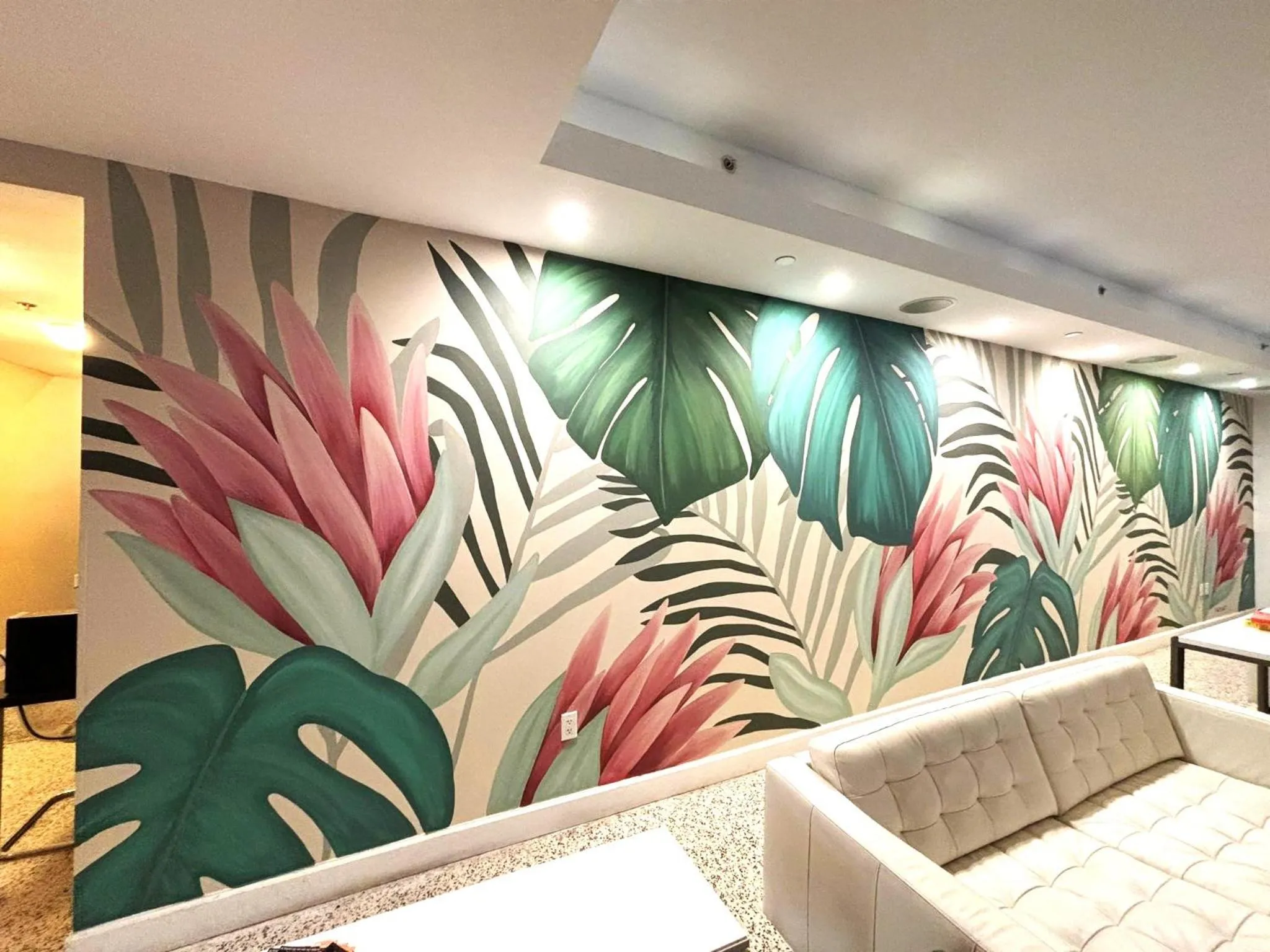 Decorative detail in Collins Hotel