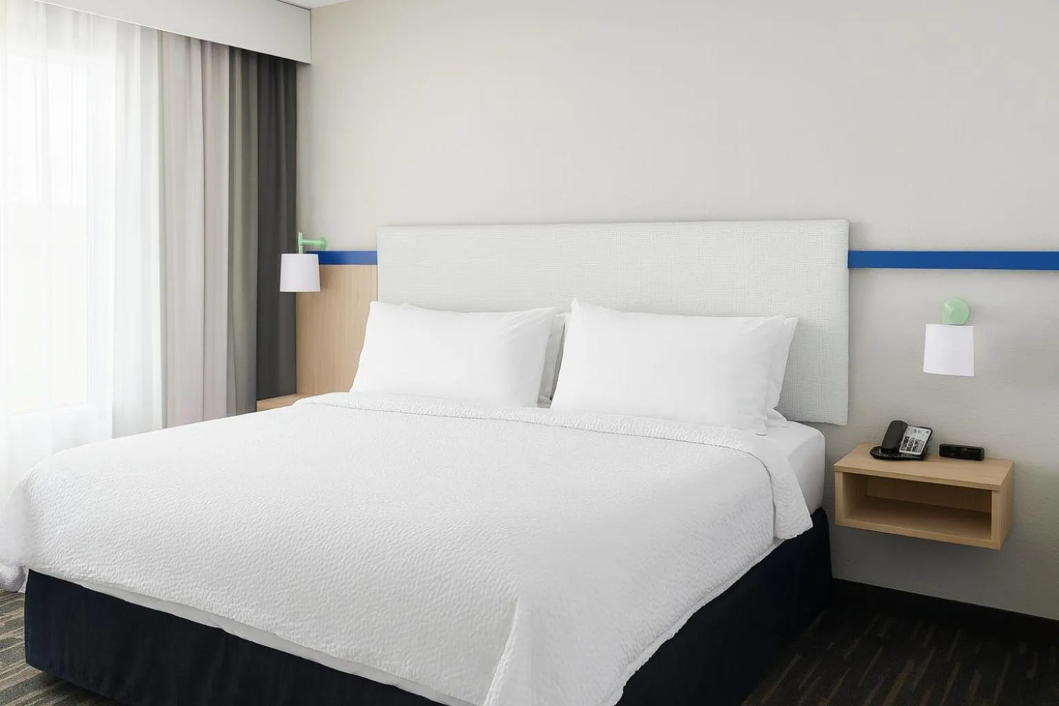 Bedroom, Bed in Garner Hotel Evansville East by IHG