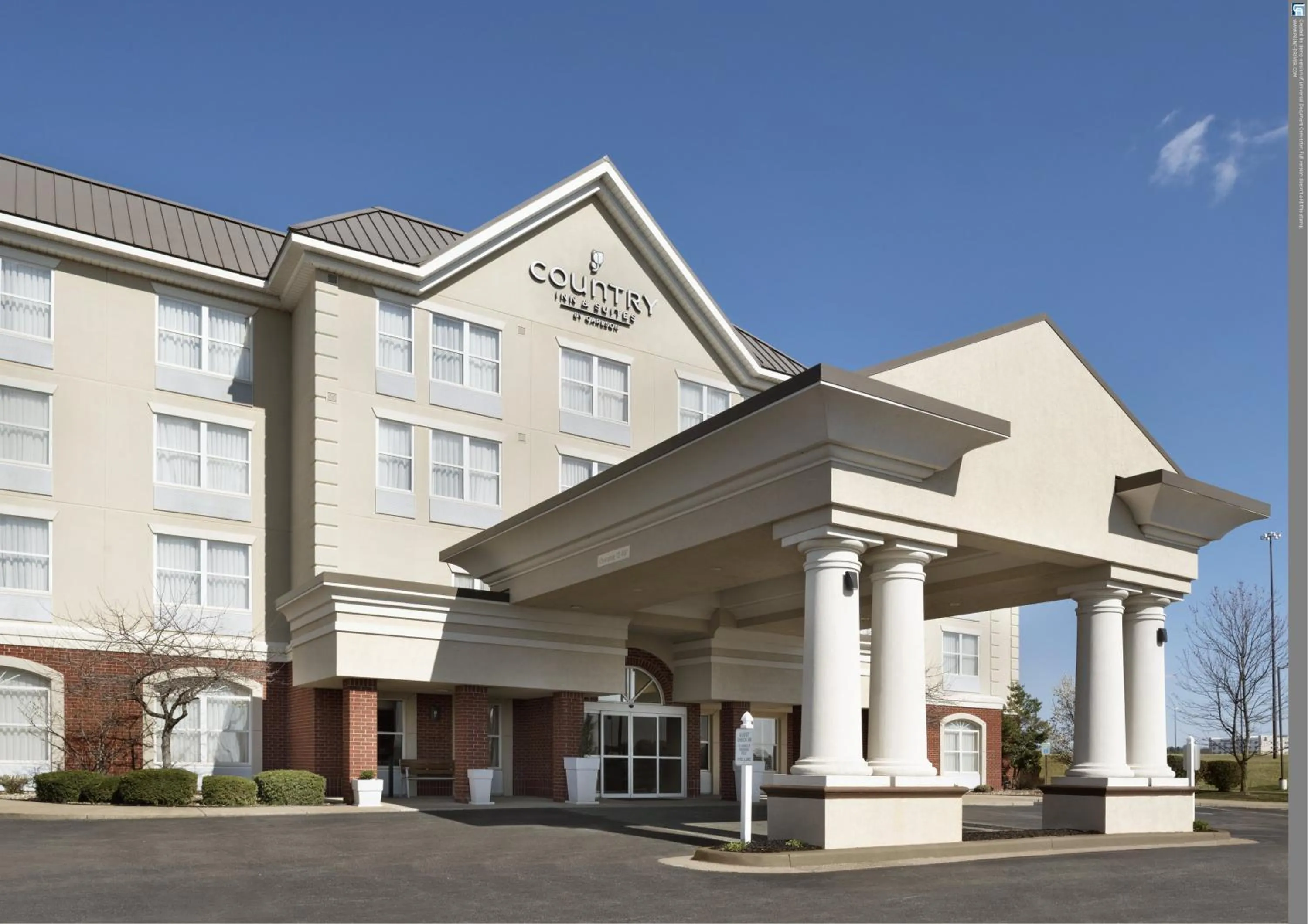 Facade/entrance in Country Inn & Suites by Radisson, Evansville, IN