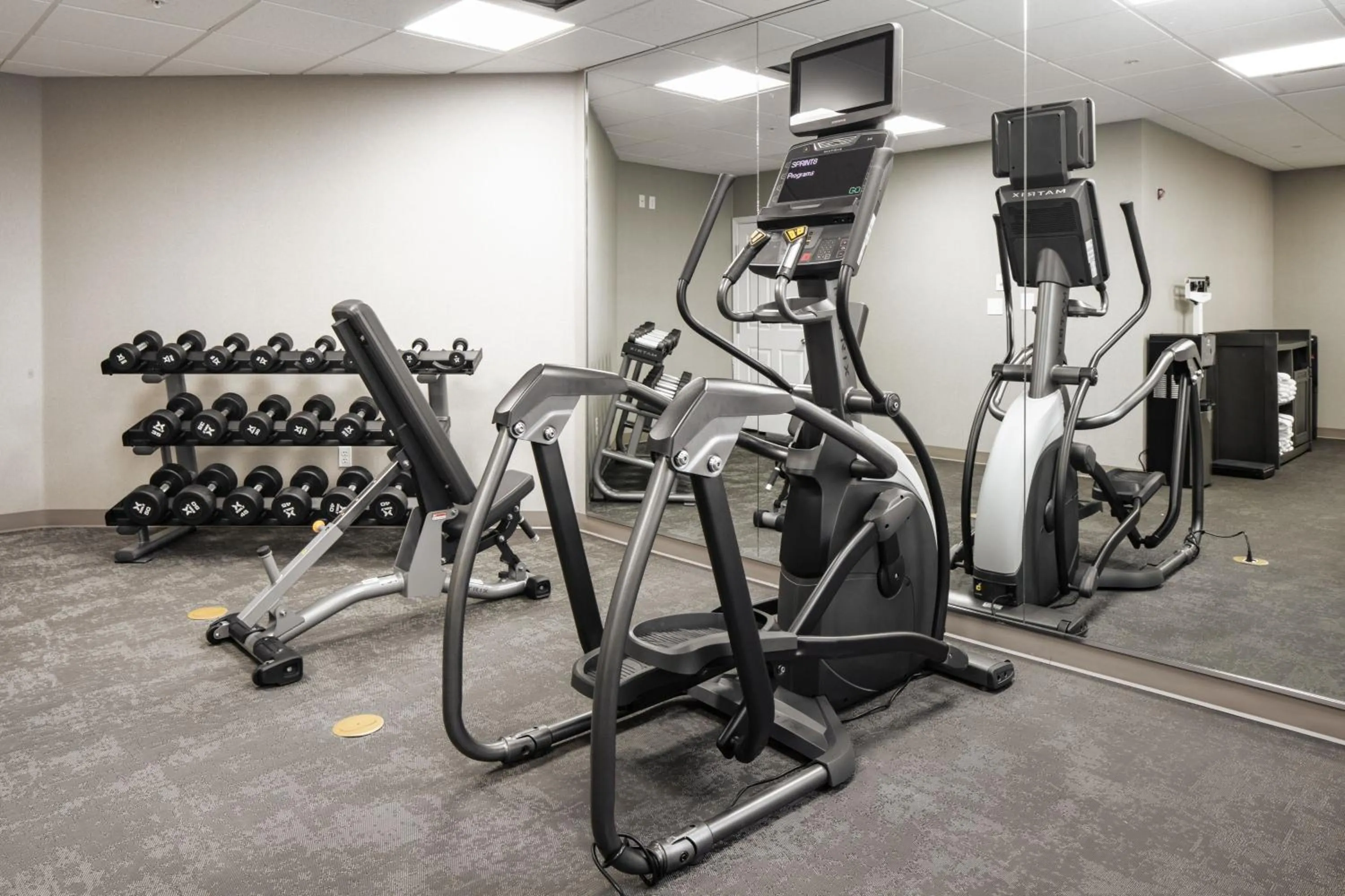Fitness centre/facilities in Residence Inn by Marriott Tulsa South