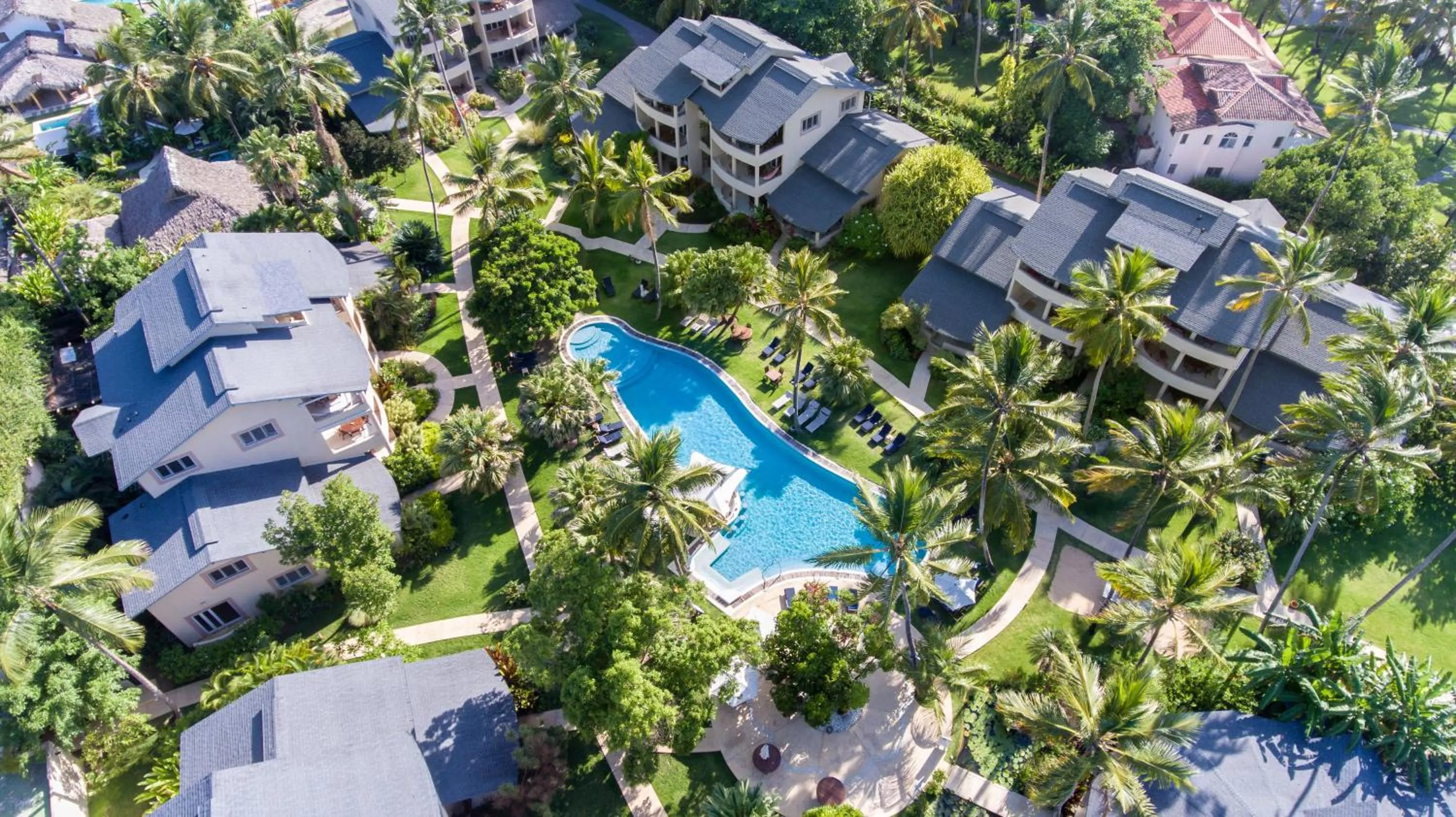 Bird's eye view in Hotel Alisei