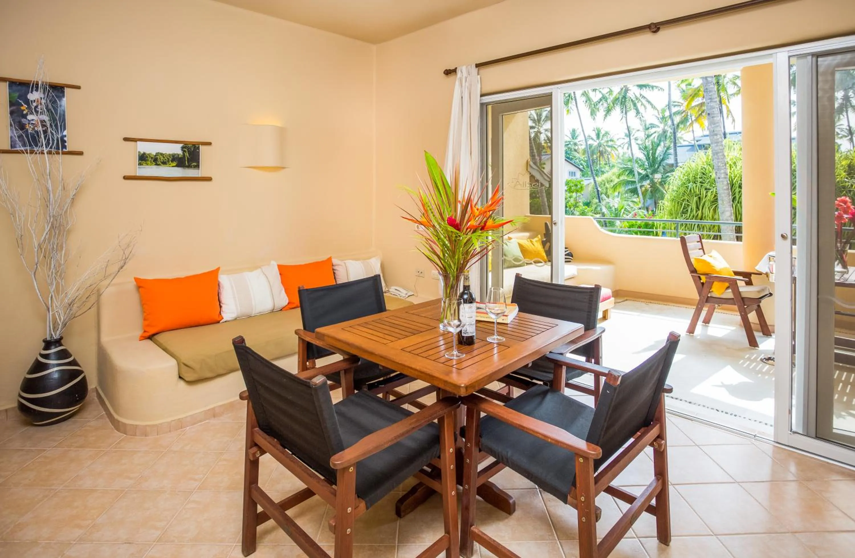 Living room in Hotel Alisei