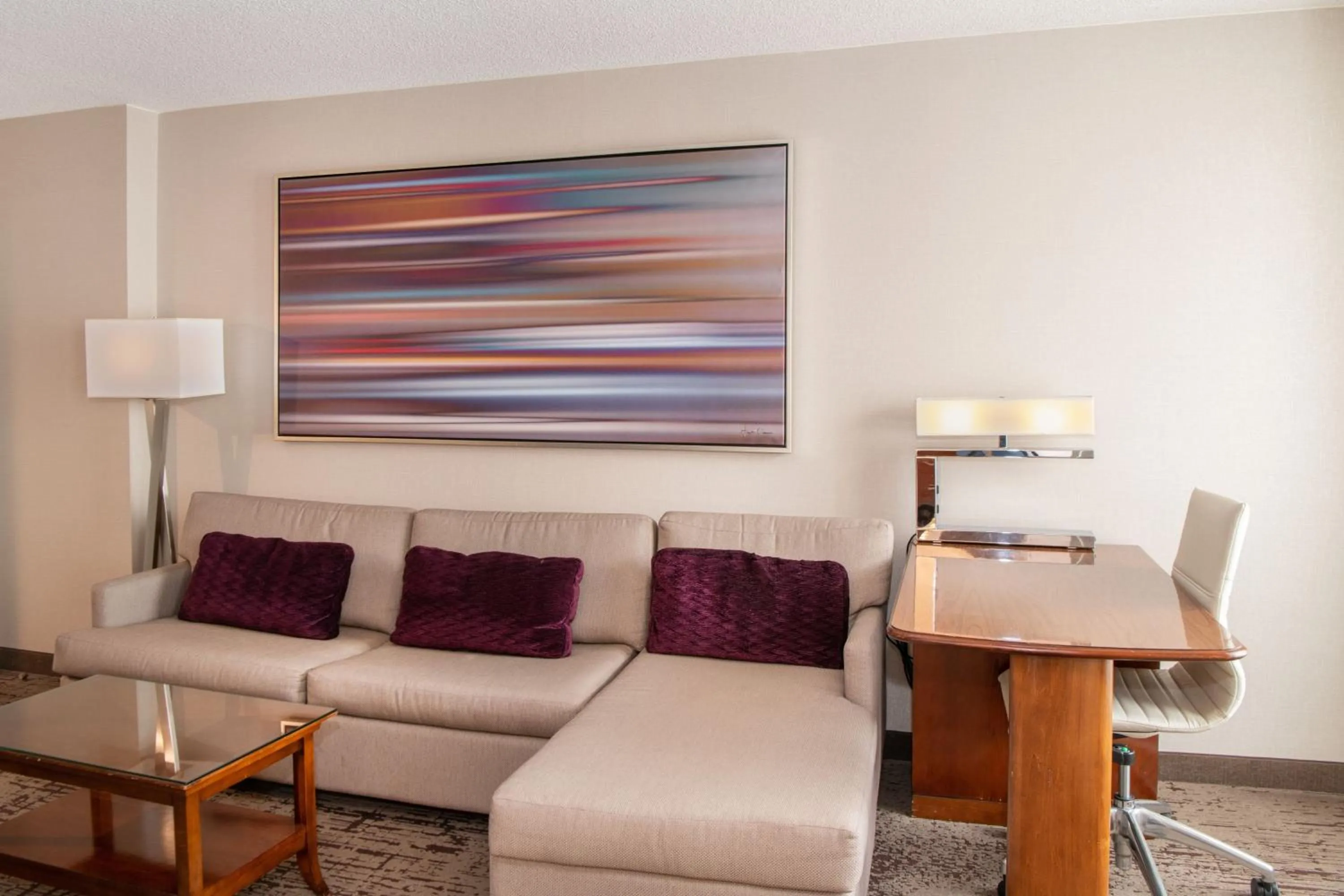 Photo of the whole room in Chicago Marriott Suites Deerfield