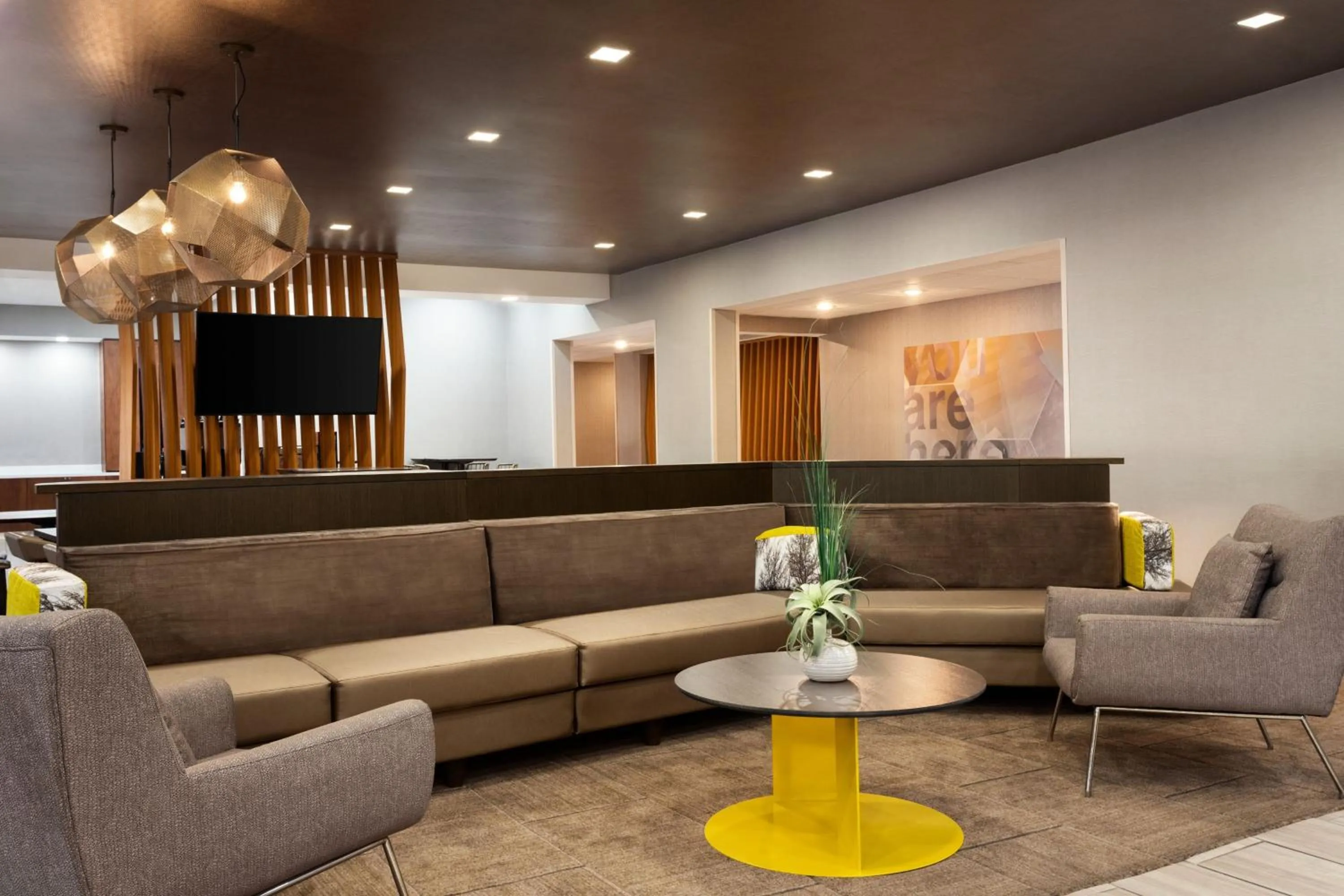 Lobby or reception in SpringHill Suites by Marriott Tulsa