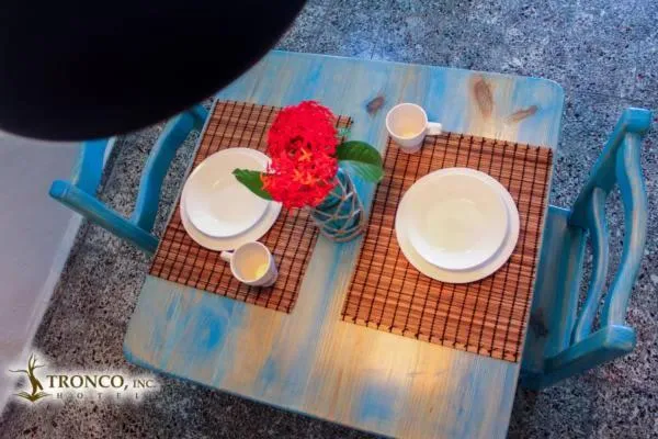 Food close-up in Hotel El Tronco Inc