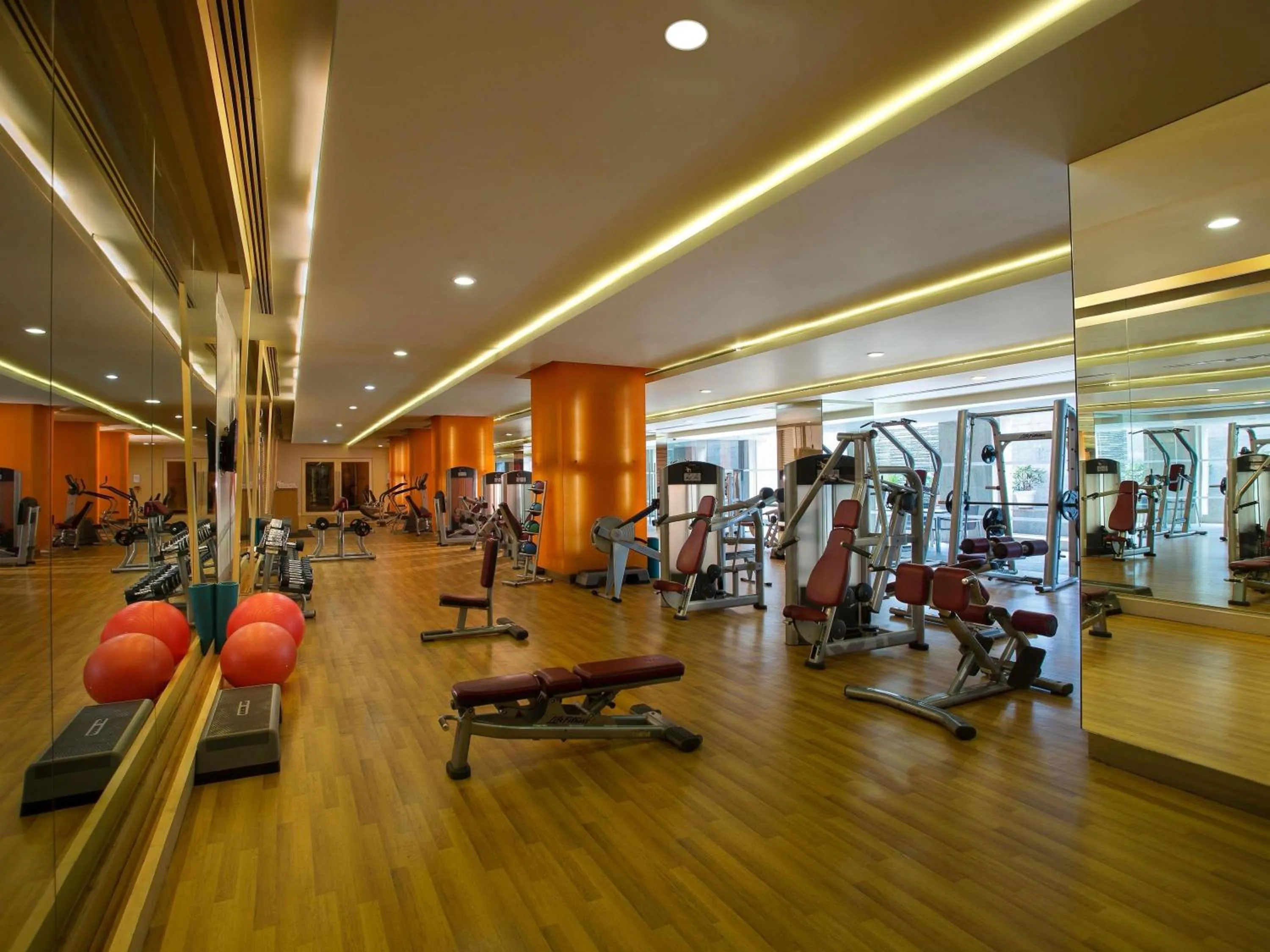 Bedroom in Novotel Hyderabad Airport