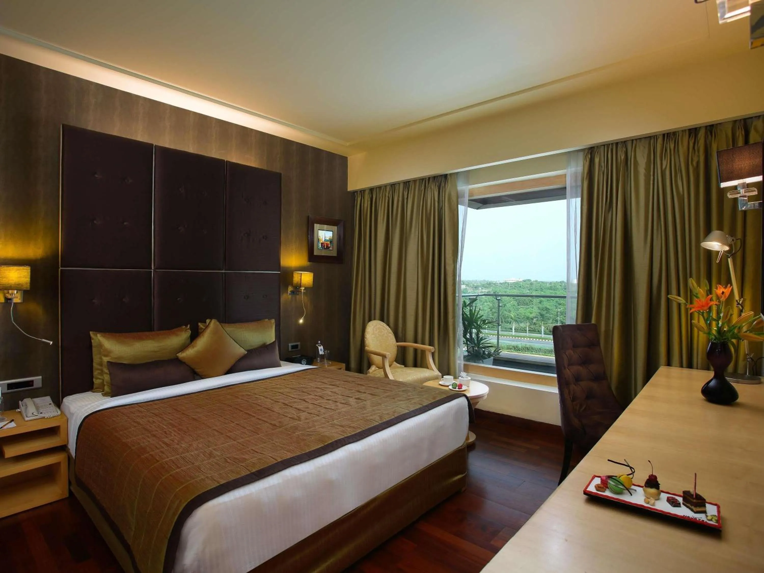 Bedroom, Bed in Novotel Hyderabad Airport