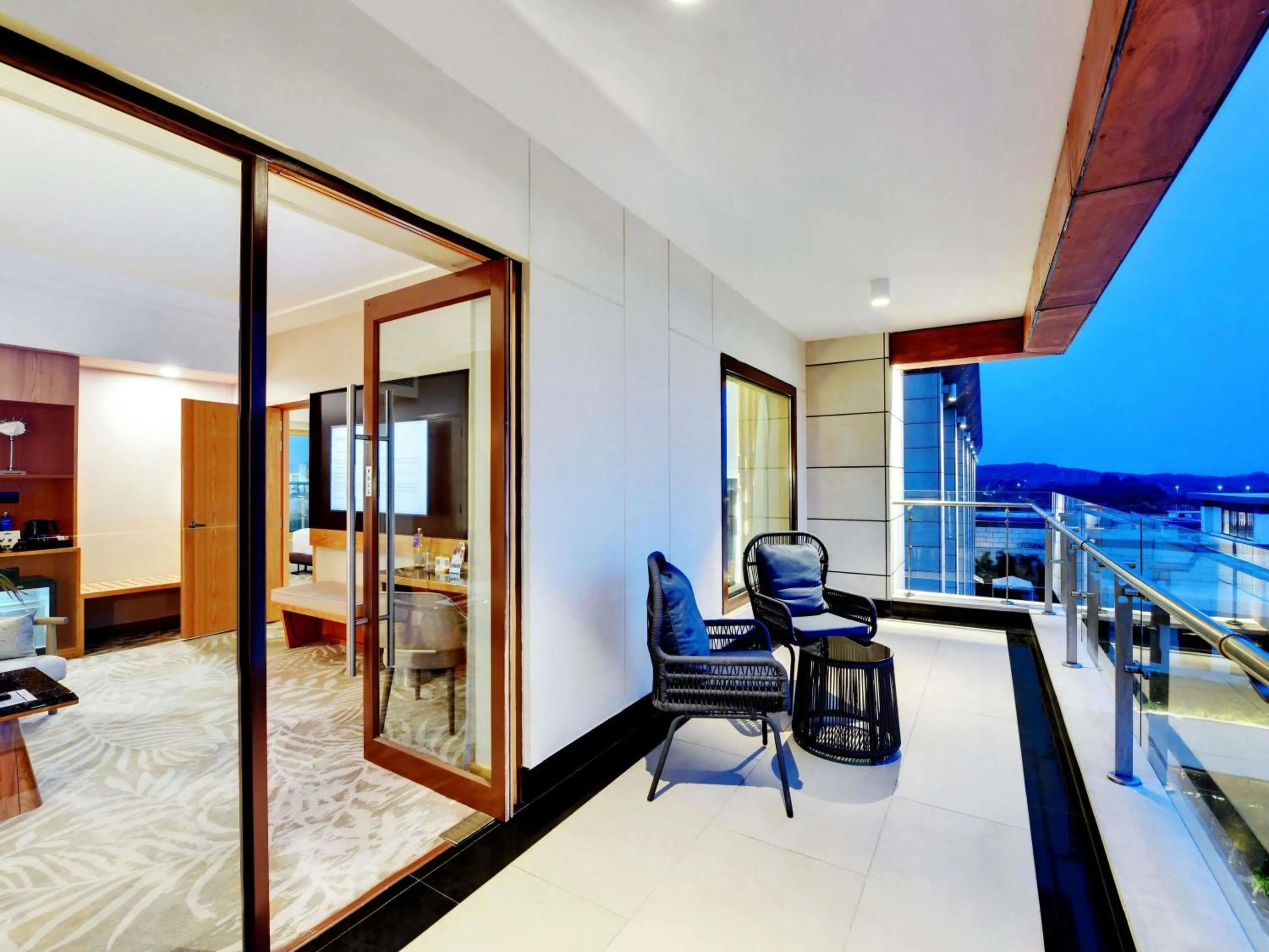 Bedroom in Novotel Hyderabad Airport