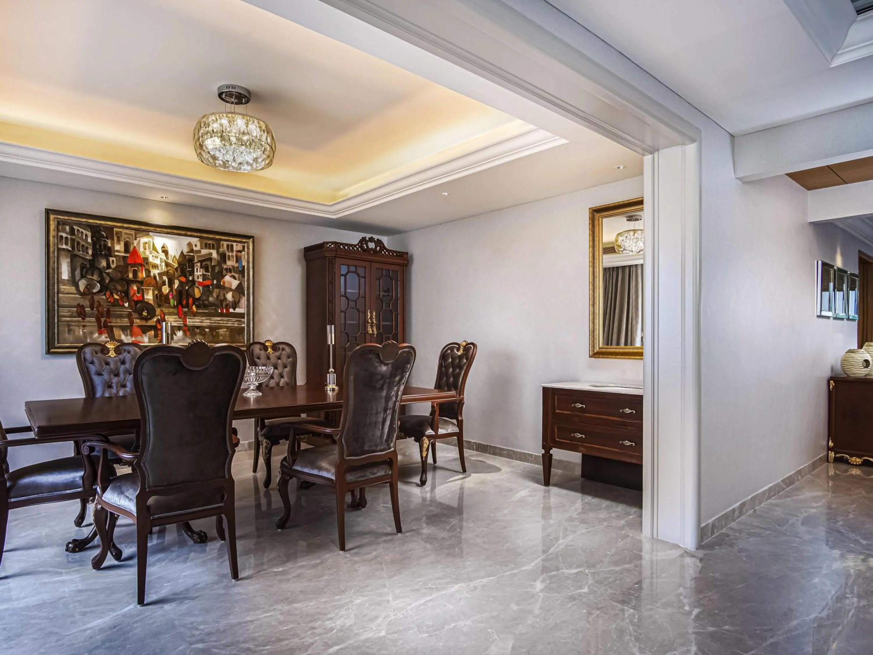 Bedroom in Novotel Hyderabad Airport