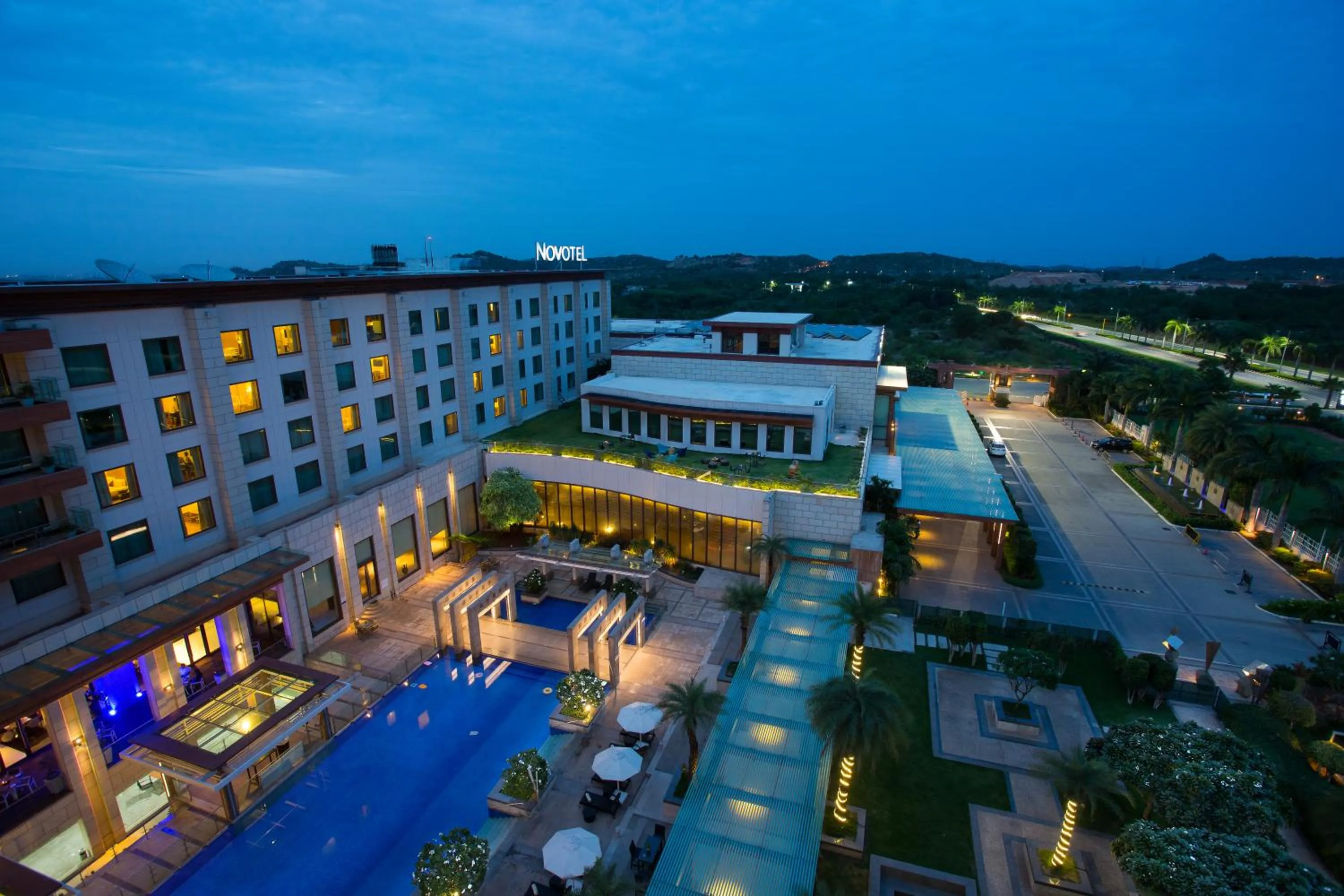 Property building in Novotel Hyderabad Airport