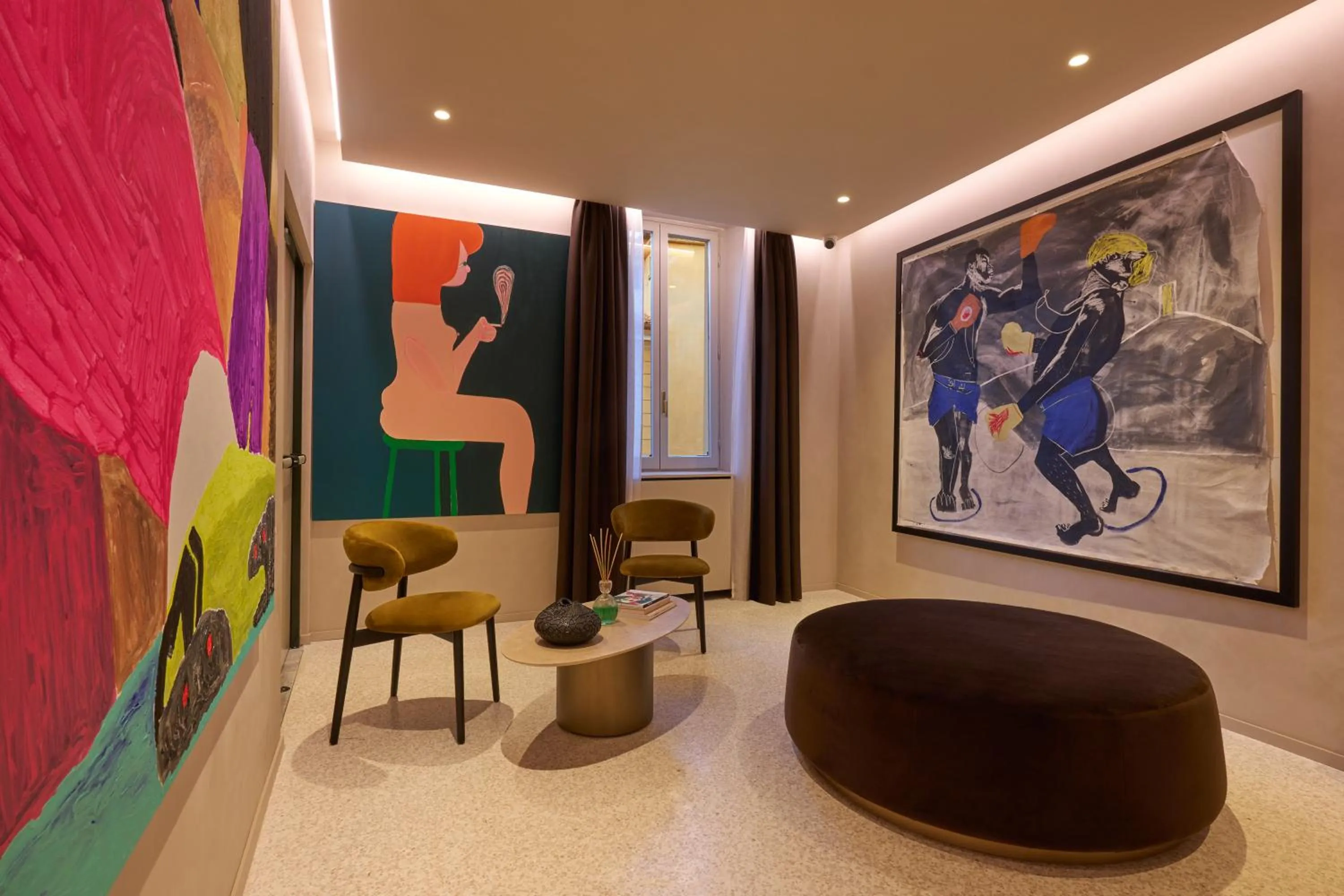 Lobby or reception in Borghese Contemporary Hotel