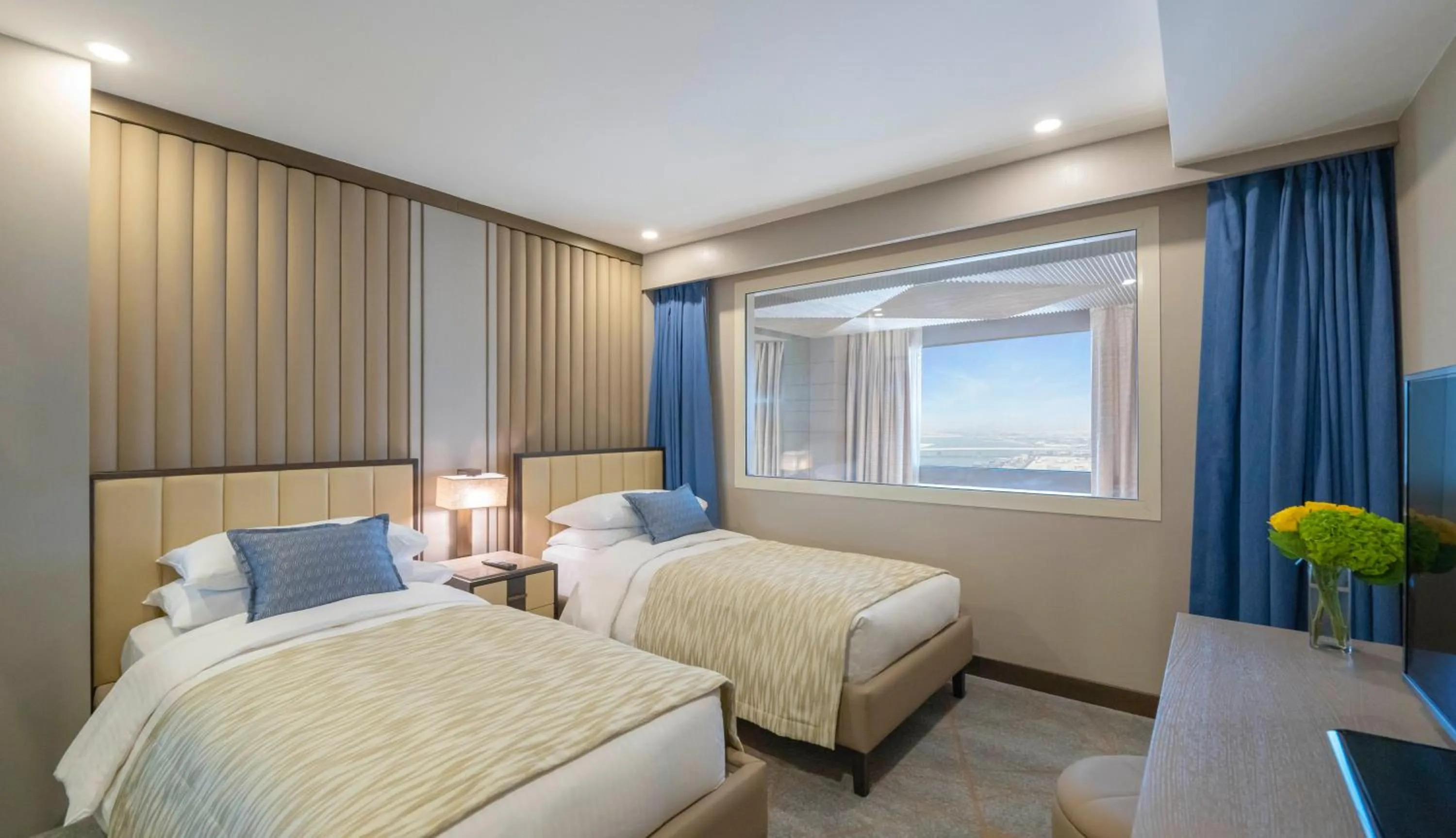 Photo of the whole room, Bed in Hyatt Regency Galleria Residence Dubai