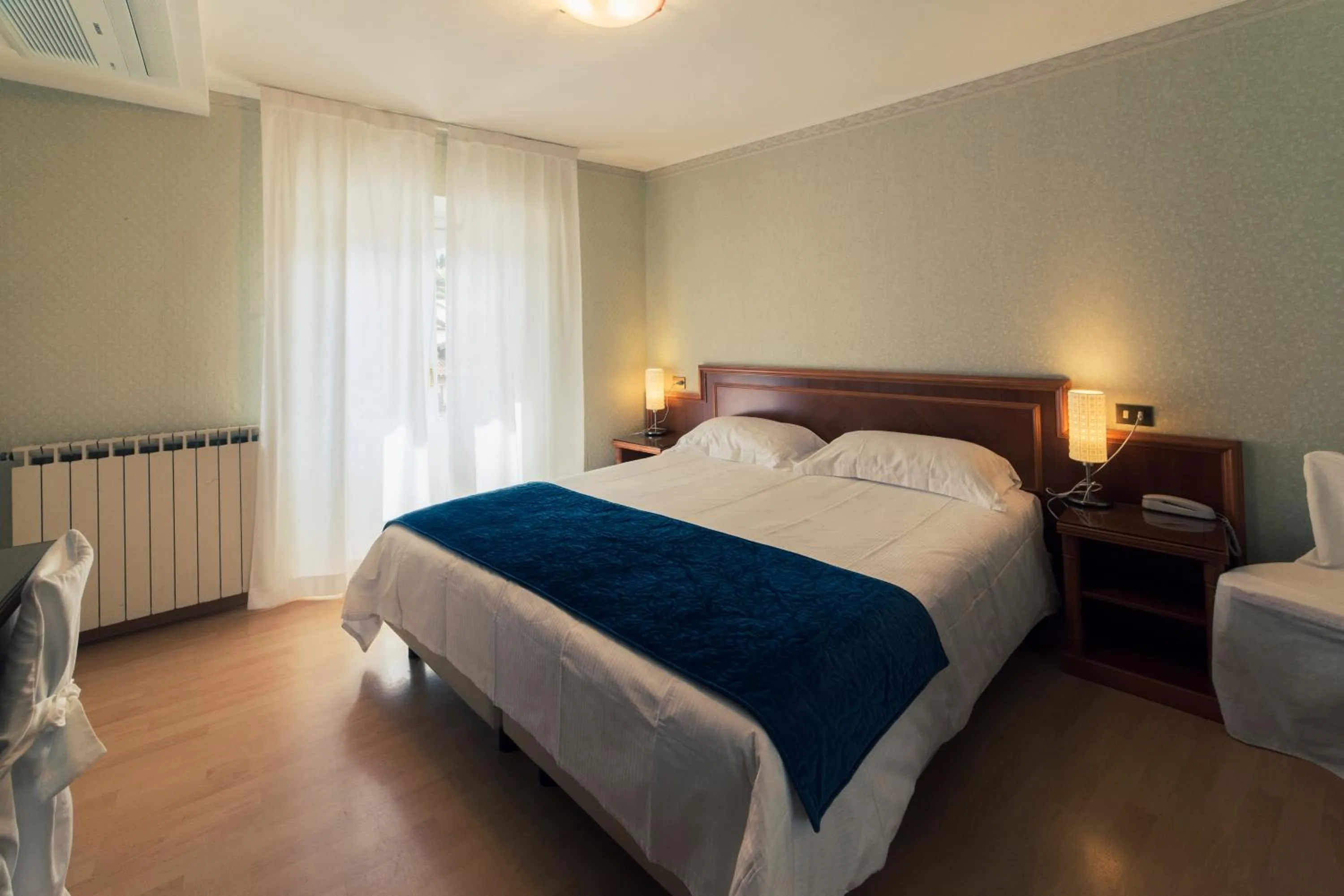 Bed in Hotel Due Palme