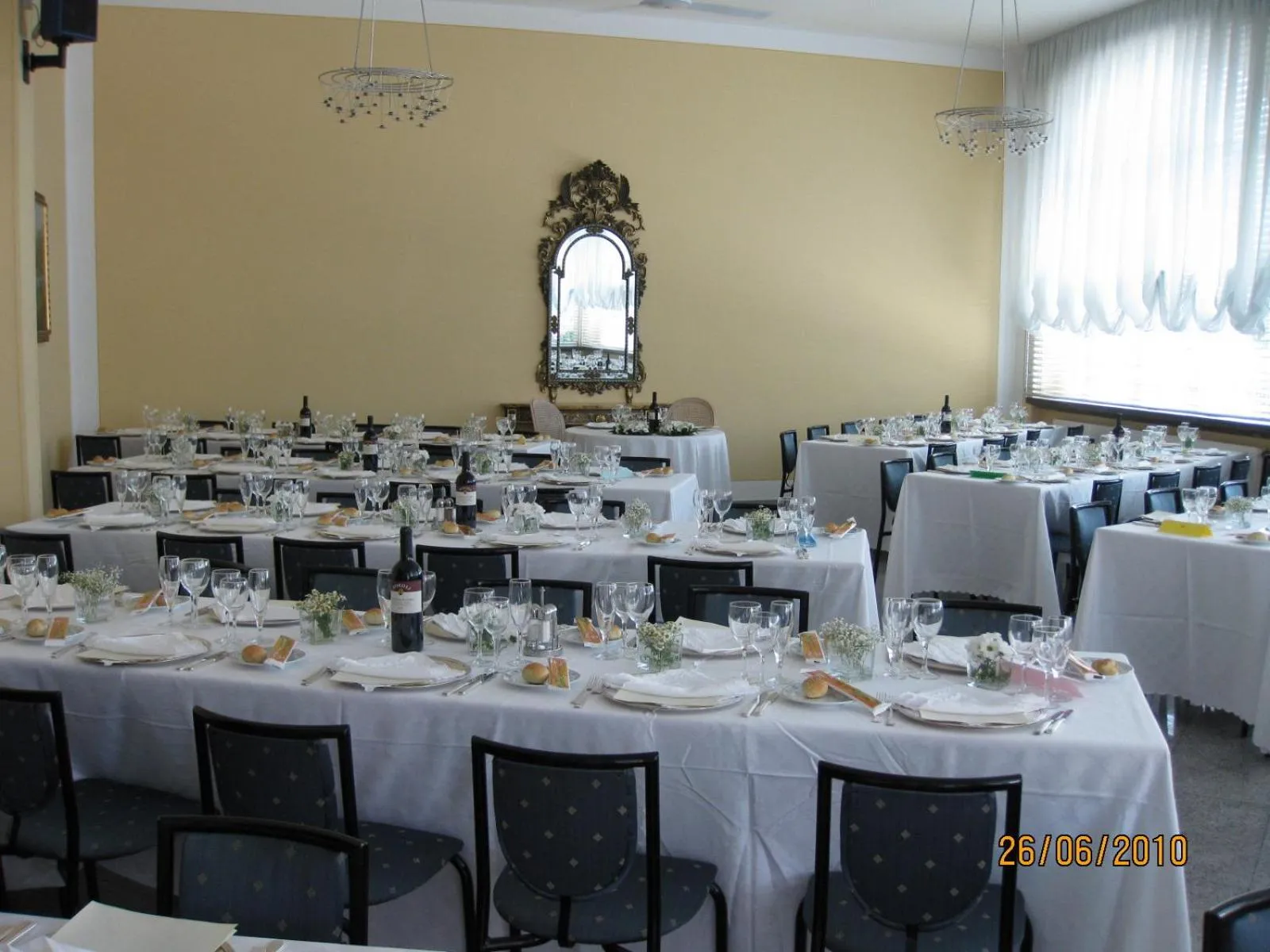 Restaurant/places to eat in Hotel Due Palme