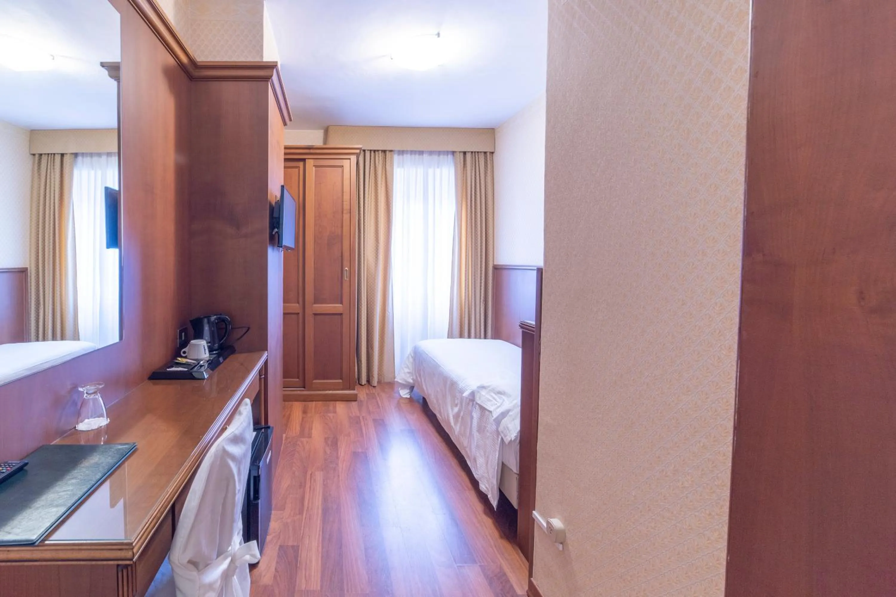 Bed in Hotel Due Palme